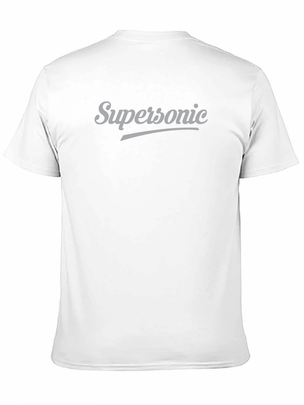 Supersonic Graphic Tee - Black Cotton Blend