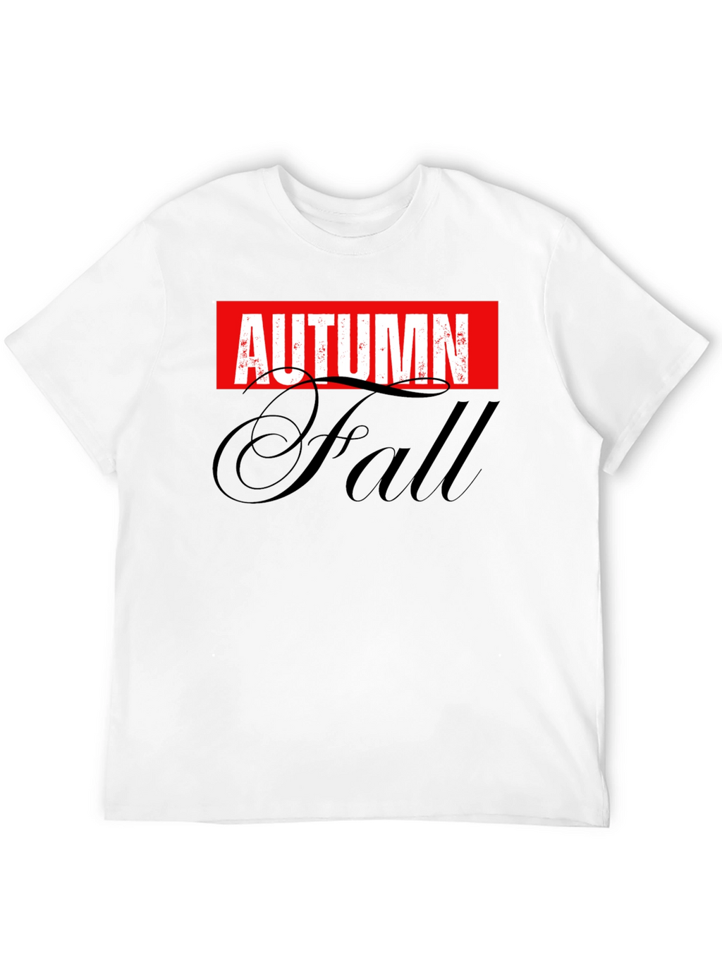Autumn/Fall Graphic T-Shirt - Stylish Season Tee