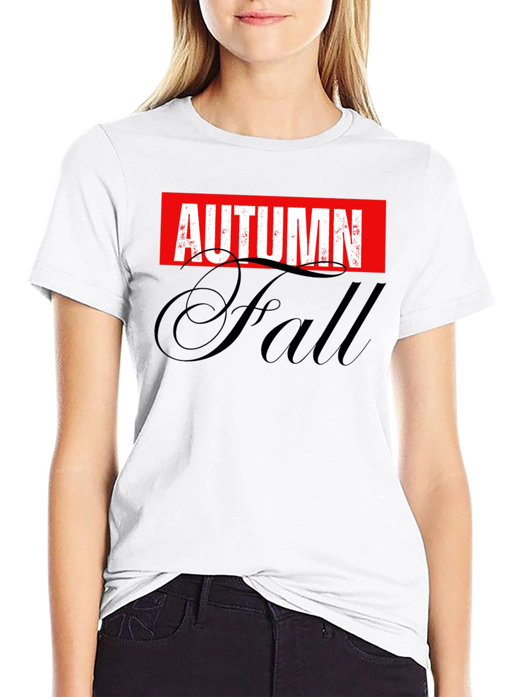 Autumn/Fall Graphic T-Shirt - Stylish Season Tee