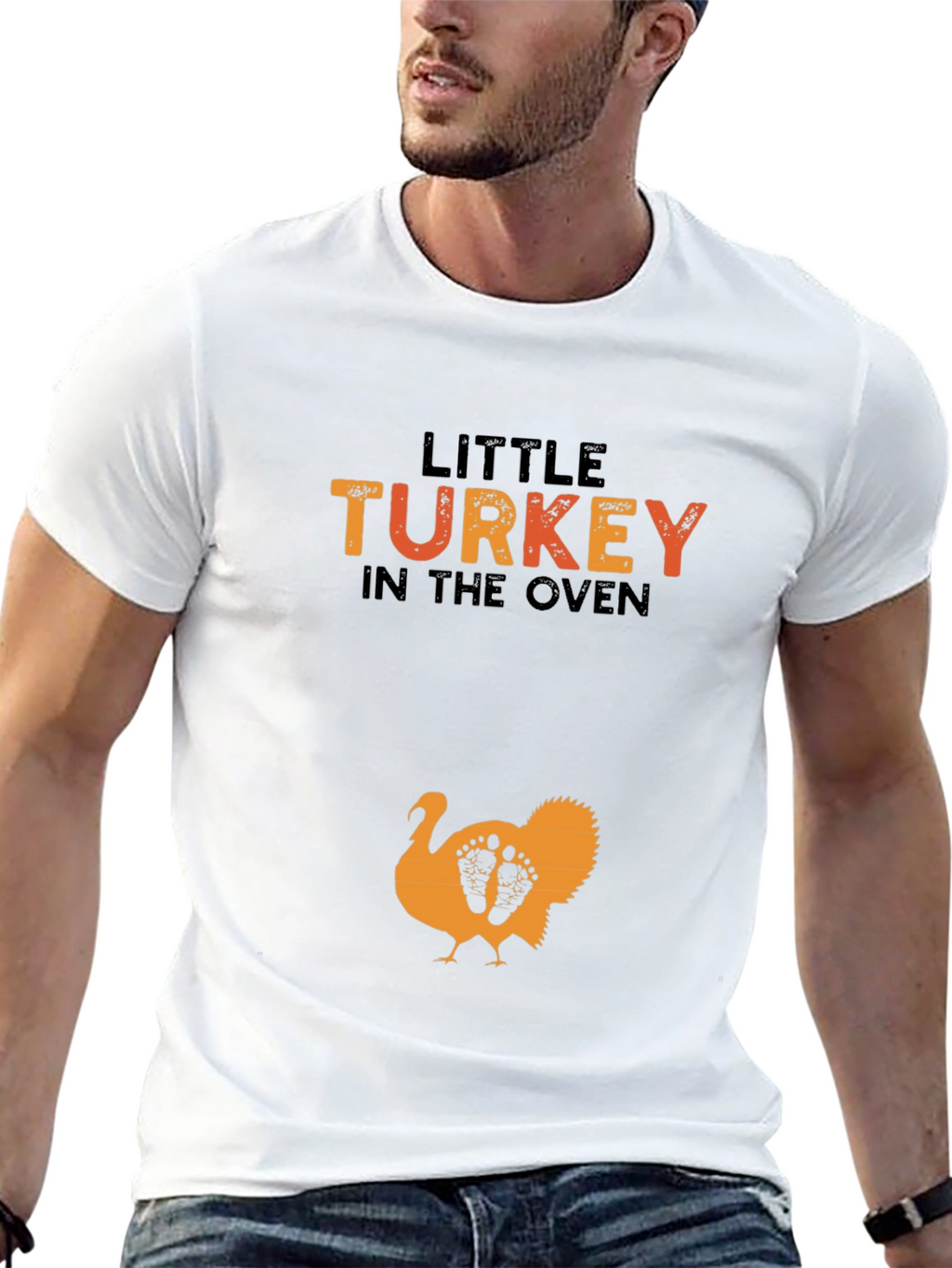Little Turkey in the Oven Pregnancy T-Shirt