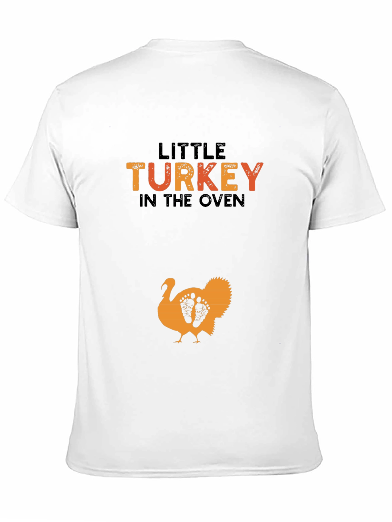Little Turkey in the Oven Pregnancy T-Shirt