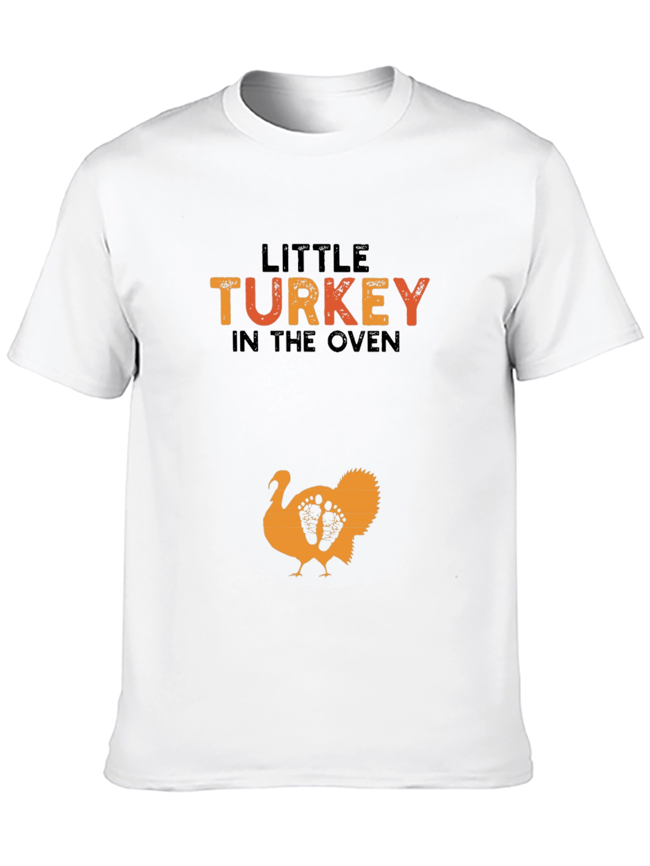 Little Turkey in the Oven Pregnancy T-Shirt