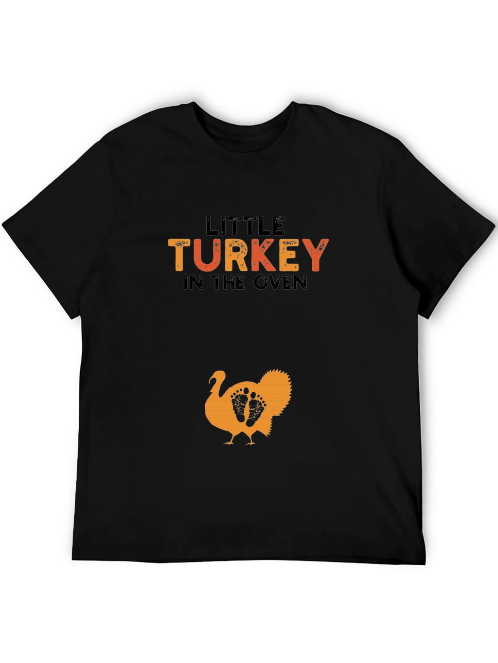 Little Turkey in the Oven Pregnancy T-Shirt