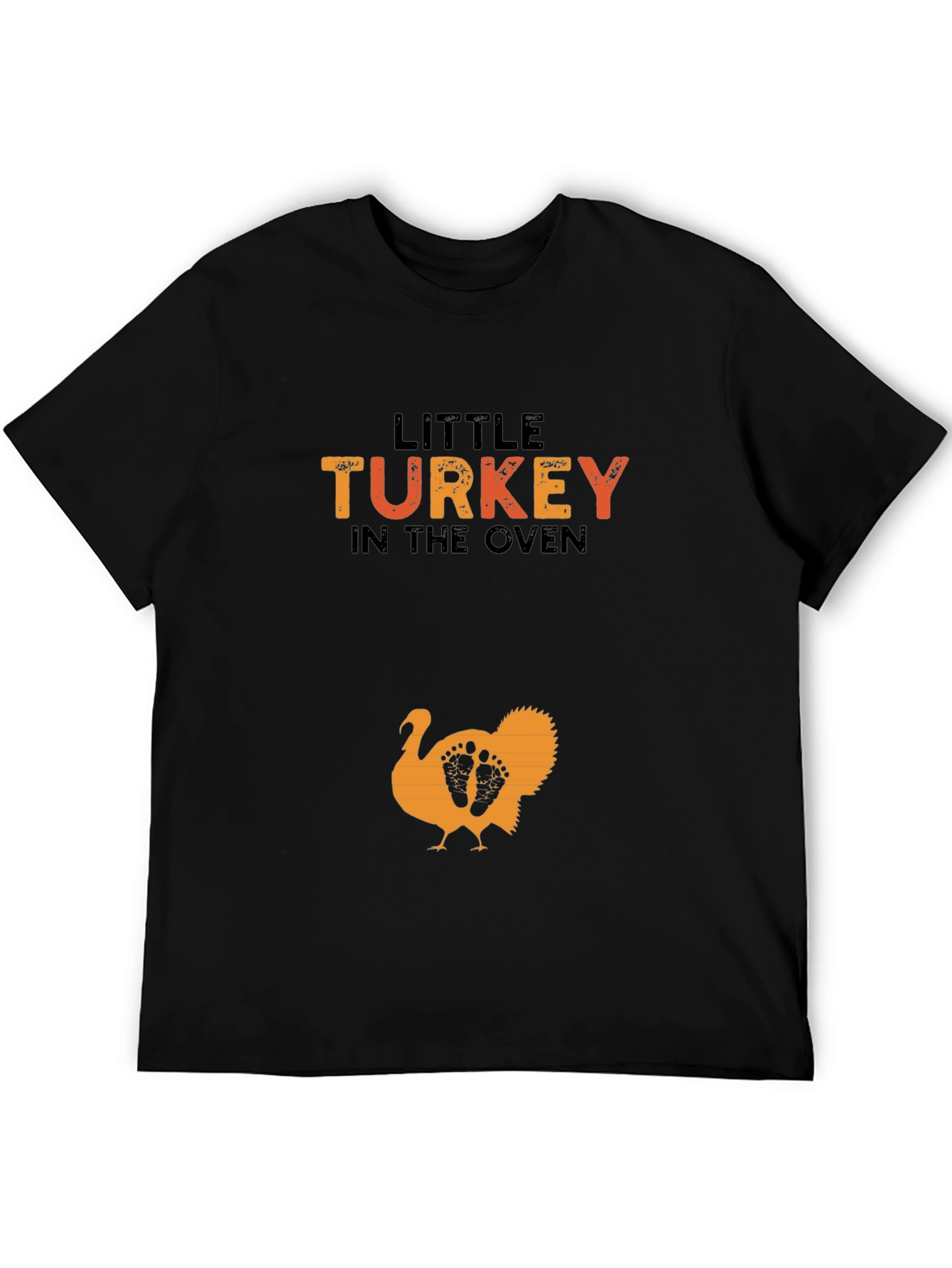 Little Turkey in the Oven Pregnancy T-Shirt