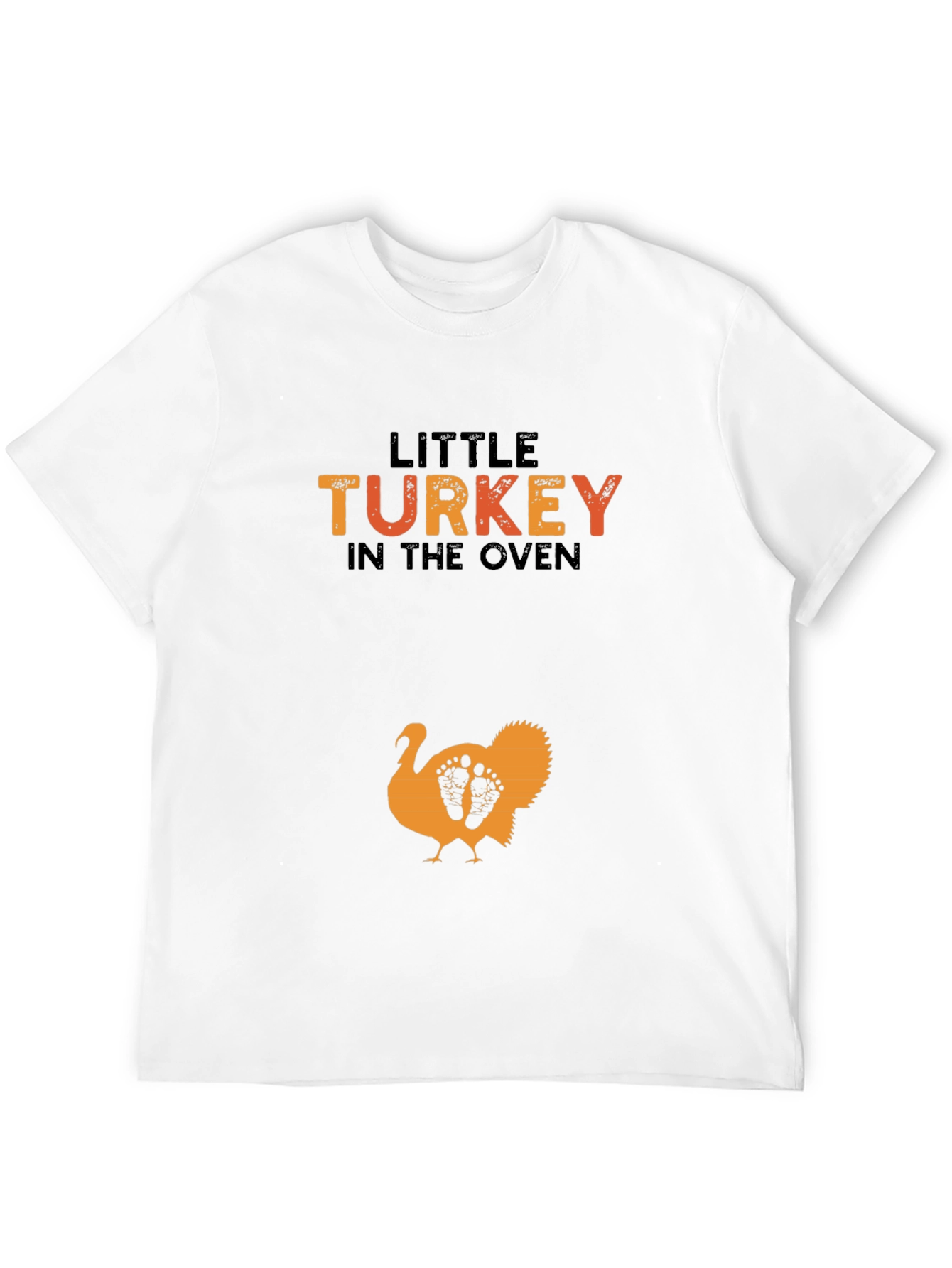 Little Turkey in the Oven Pregnancy T-Shirt