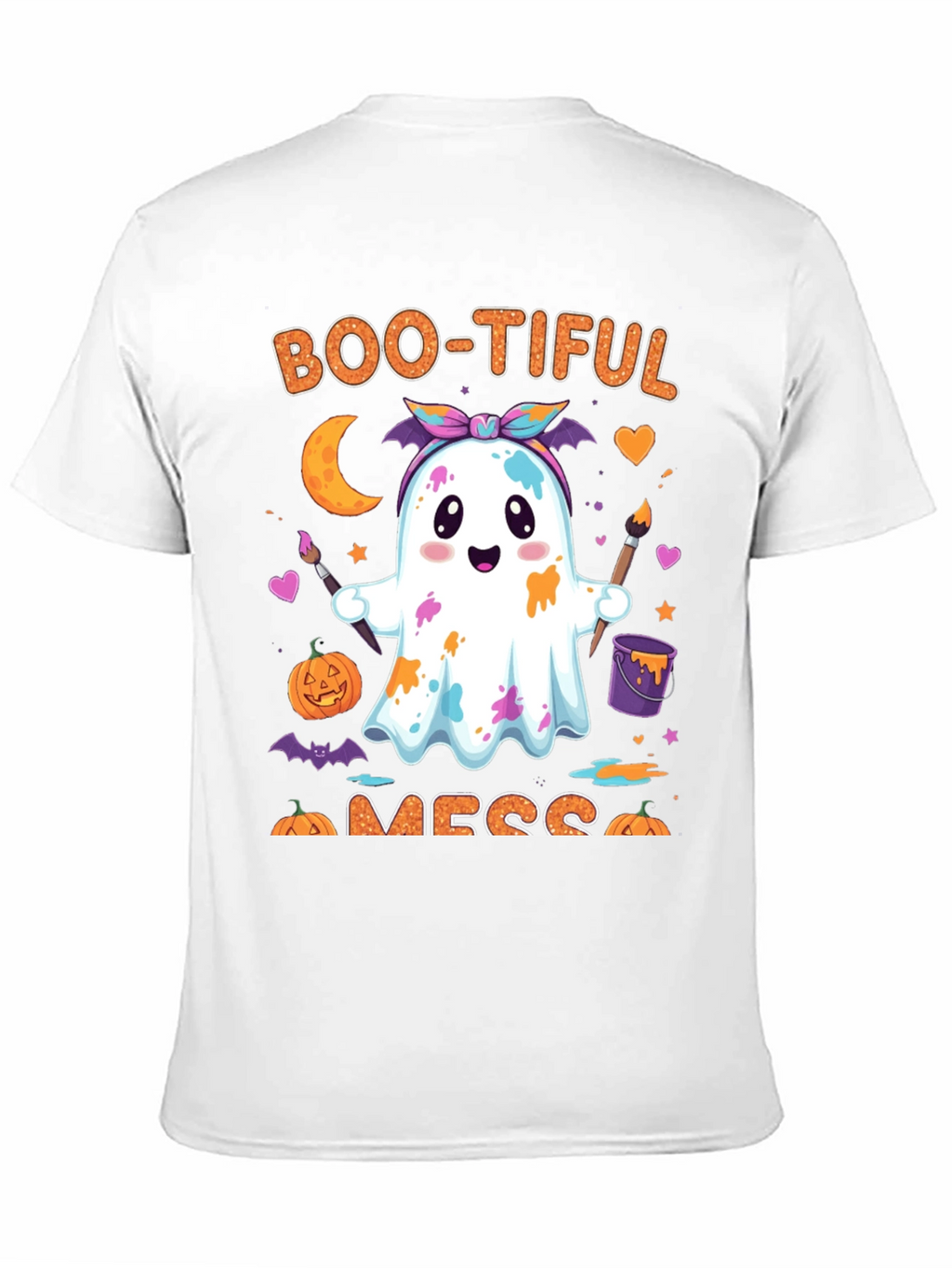 Boo-tiful Mess Halloween Graphic T-Shirt