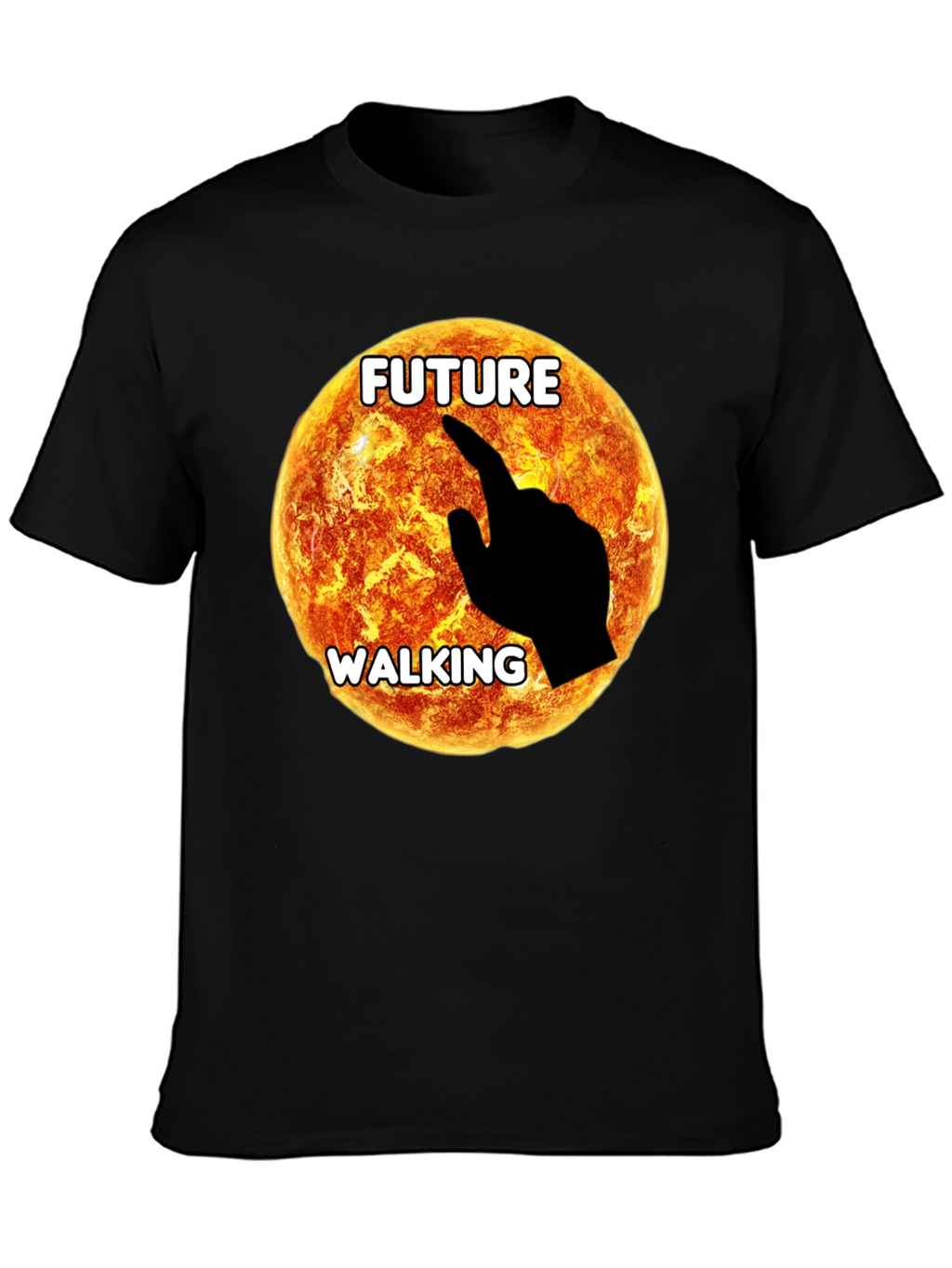 Future Walking Graphic T-Shirt