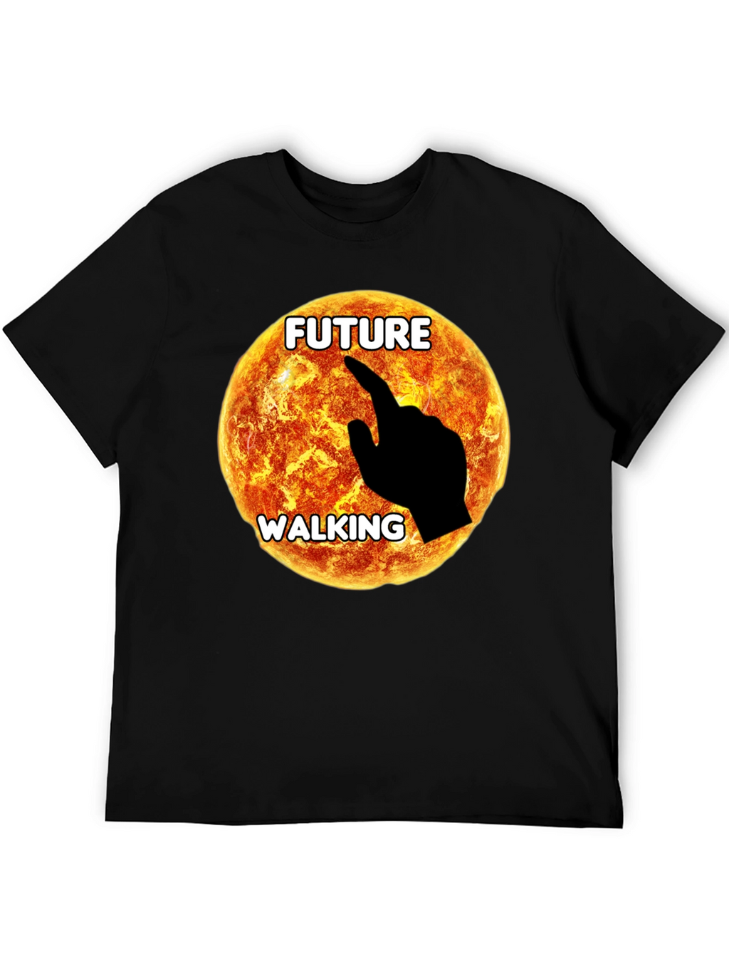 Future Walking Graphic T-Shirt