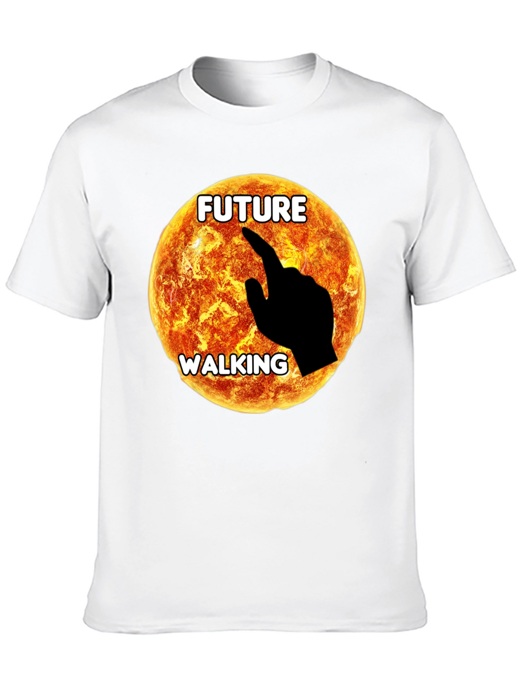 Future Walking Graphic T-Shirt