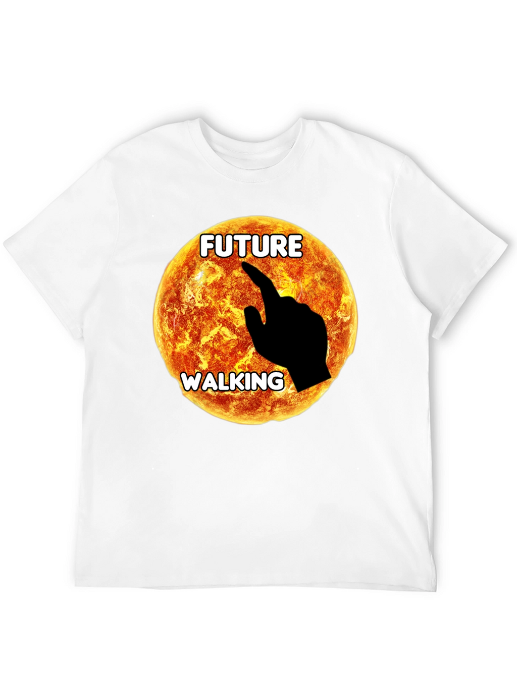 Future Walking Graphic T-Shirt