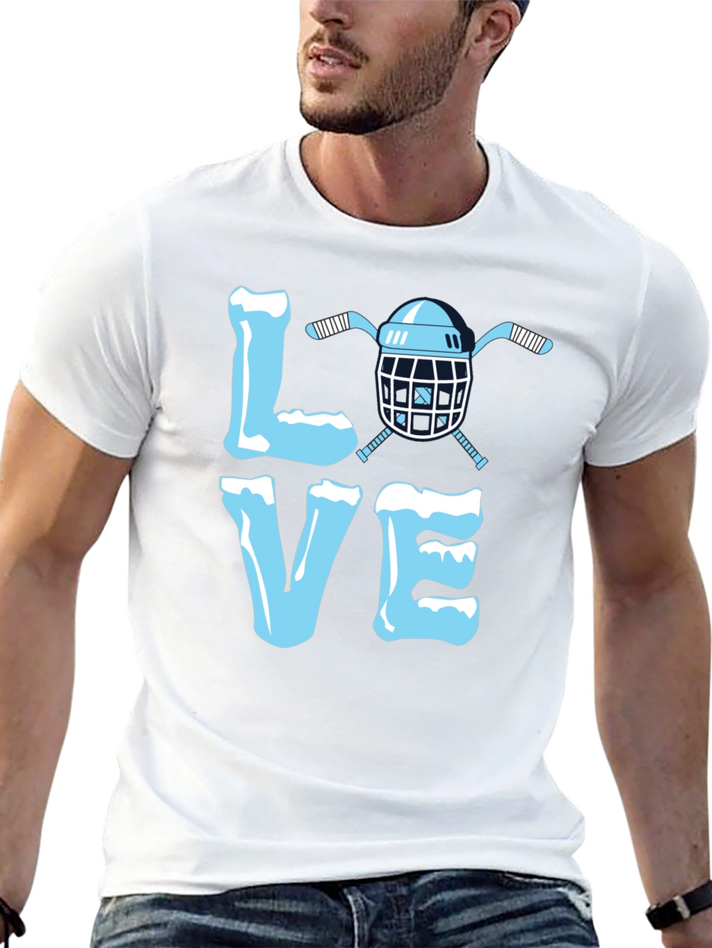 Icy Hockey Love T-Shirt