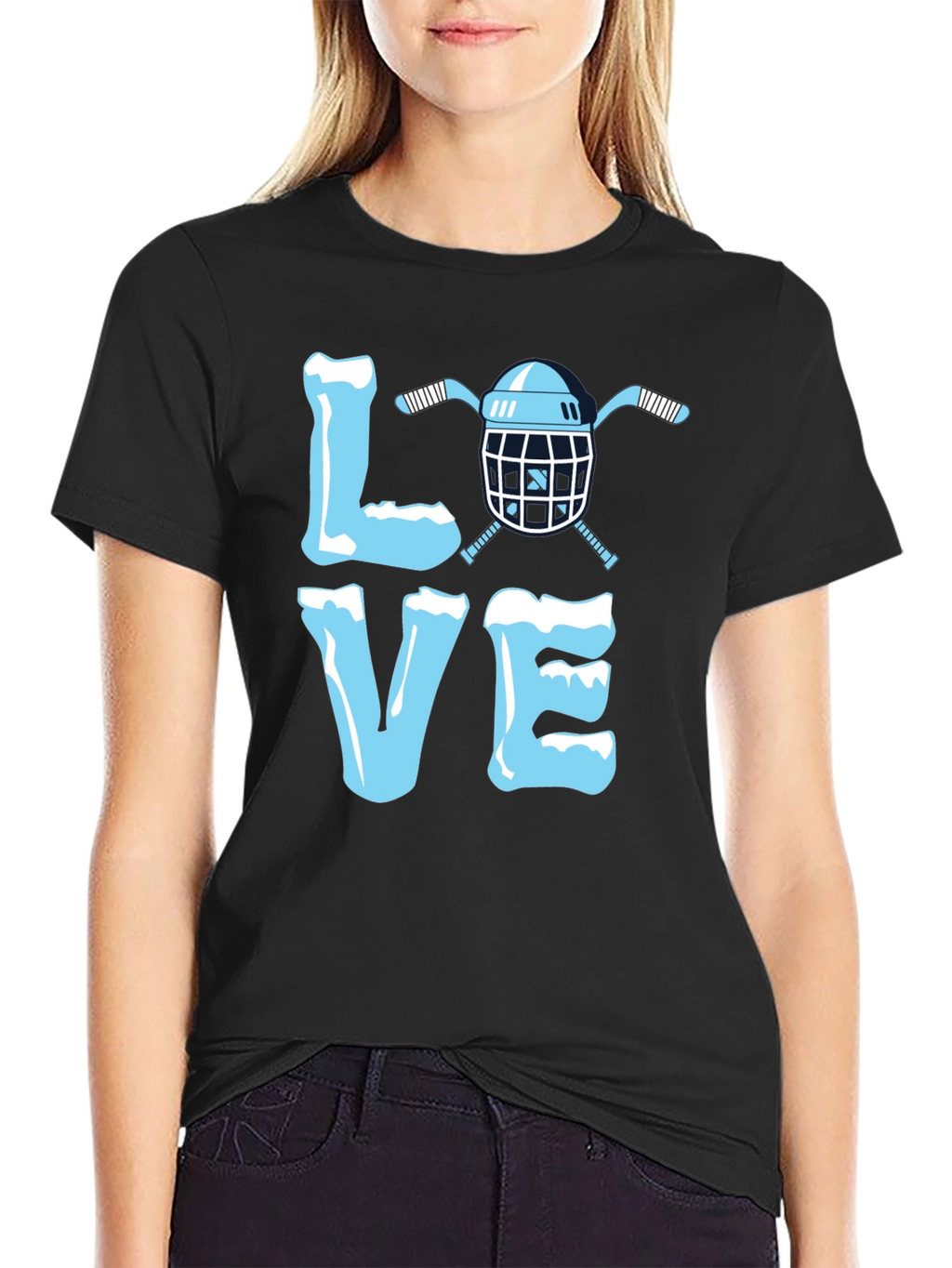 Icy Hockey Love T-Shirt