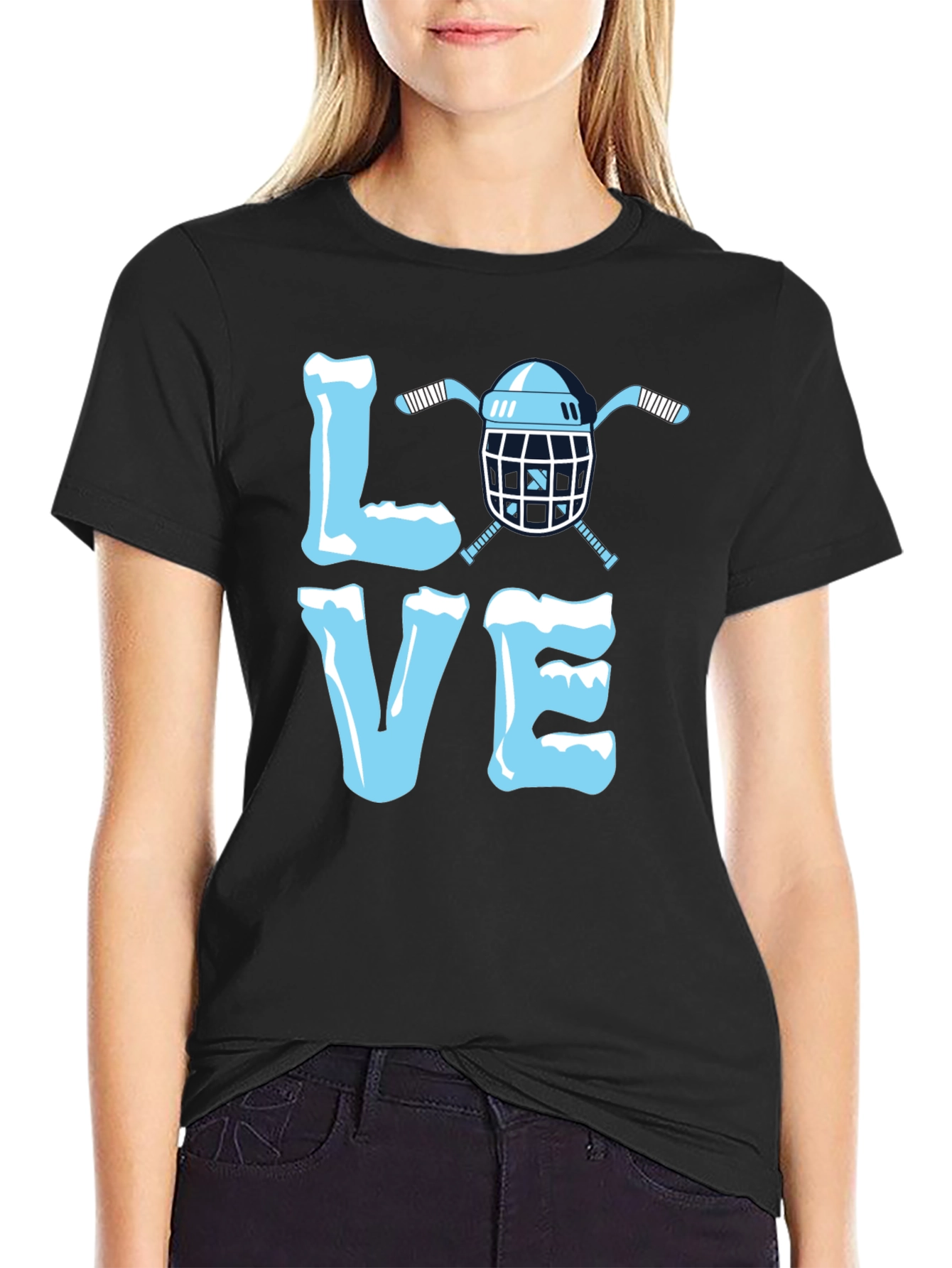 Icy Hockey Love T-Shirt