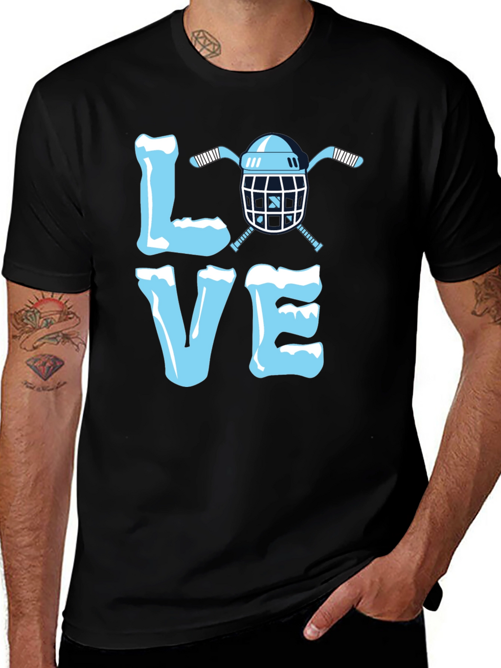 Icy Hockey Love T-Shirt