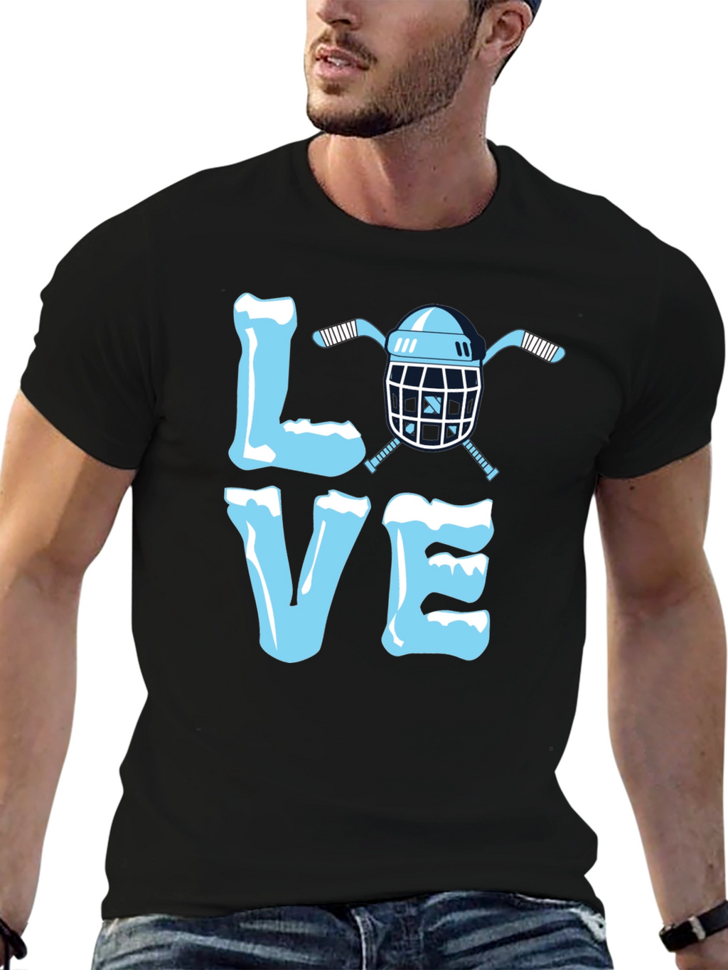 Icy Hockey Love T-Shirt