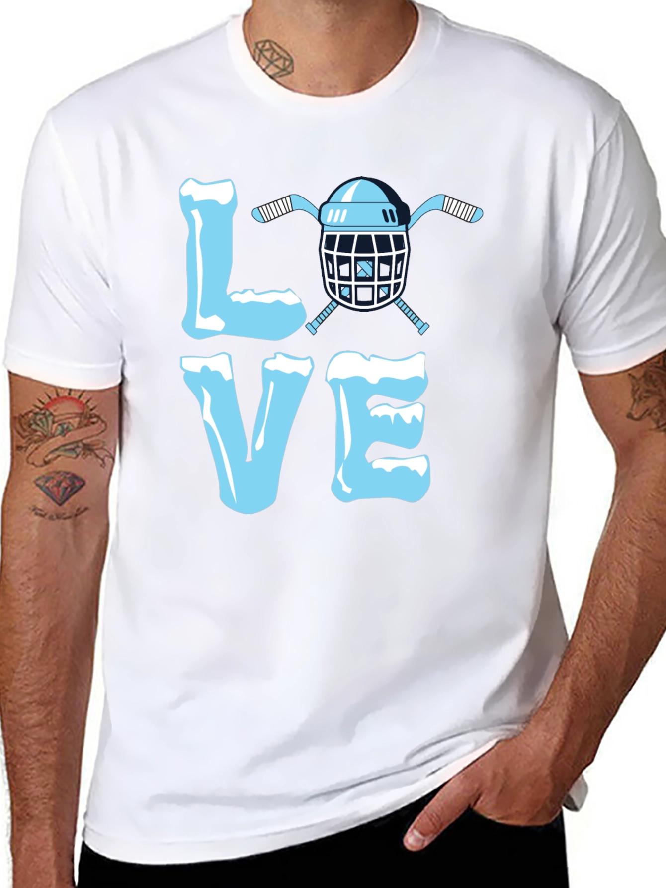 Icy Hockey Love T-Shirt