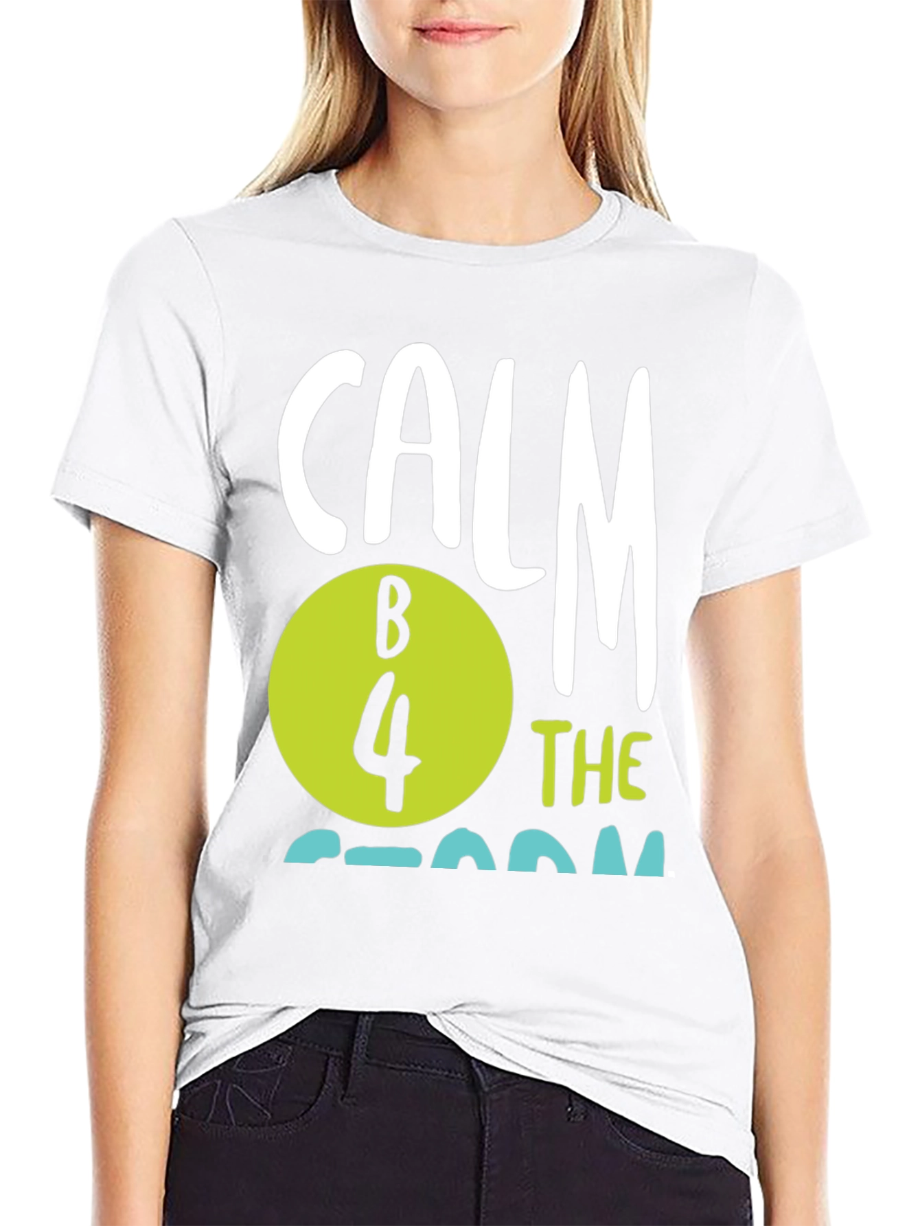Calm B 4 The Storm Black T-Shirt