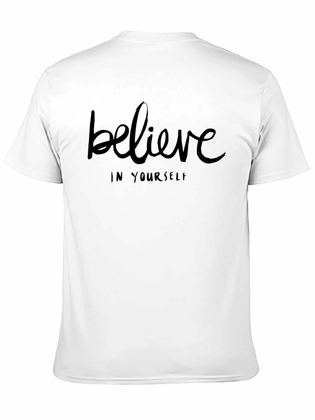 Believe in Yourself Black T-Shirt