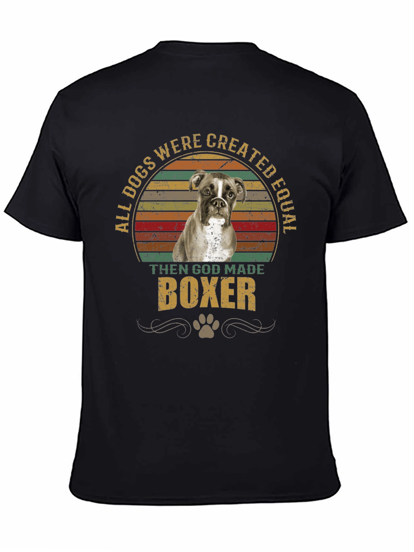 All Dogs Created Equal Boxer T-Shirt