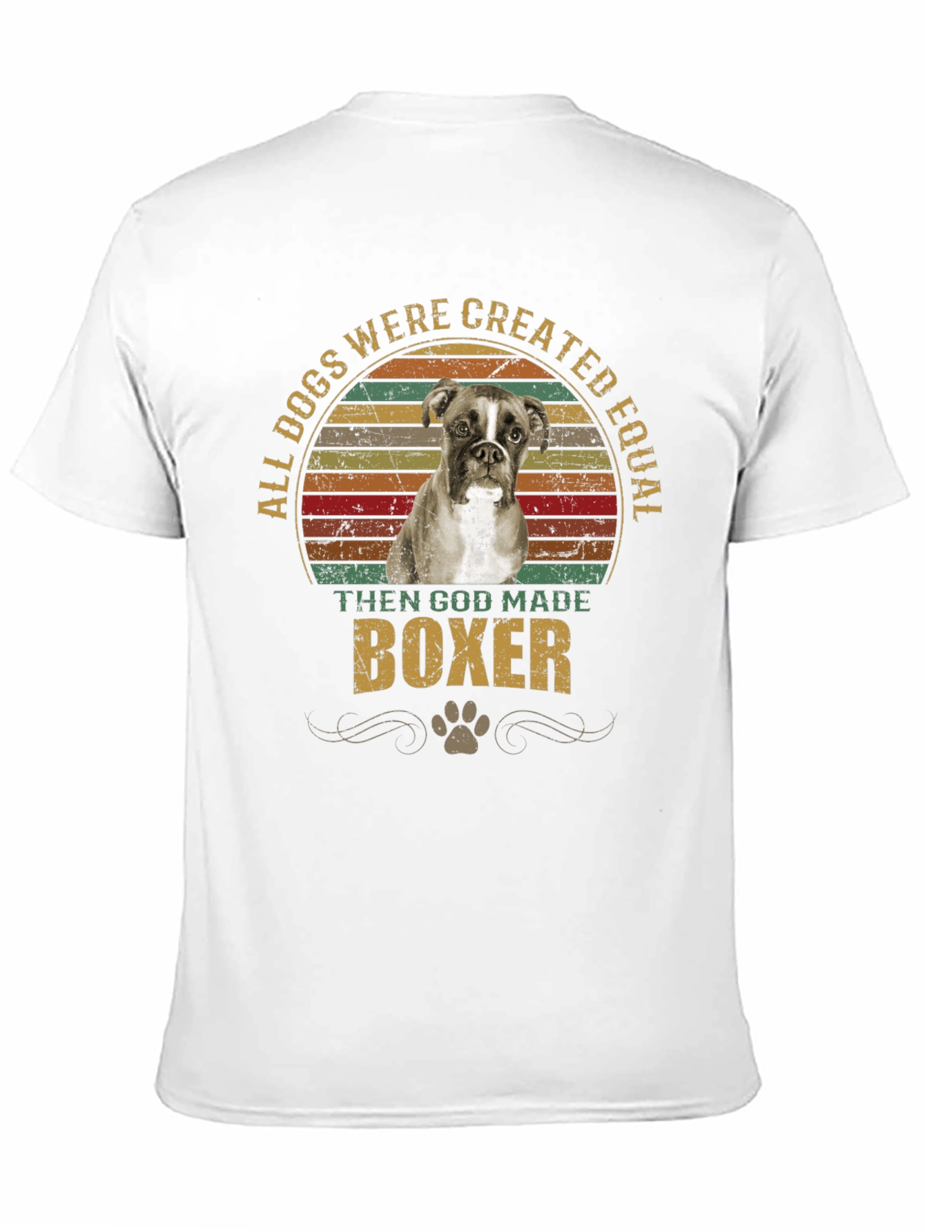 All Dogs Created Equal Boxer T-Shirt