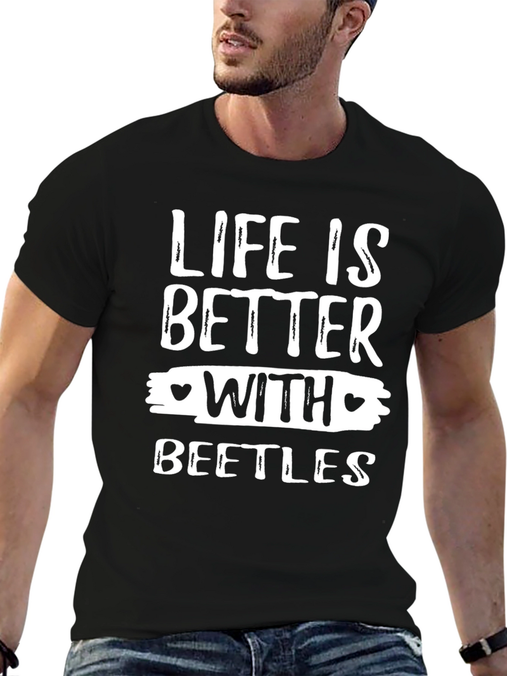 Life is Better with Beetles Graphic Tee
