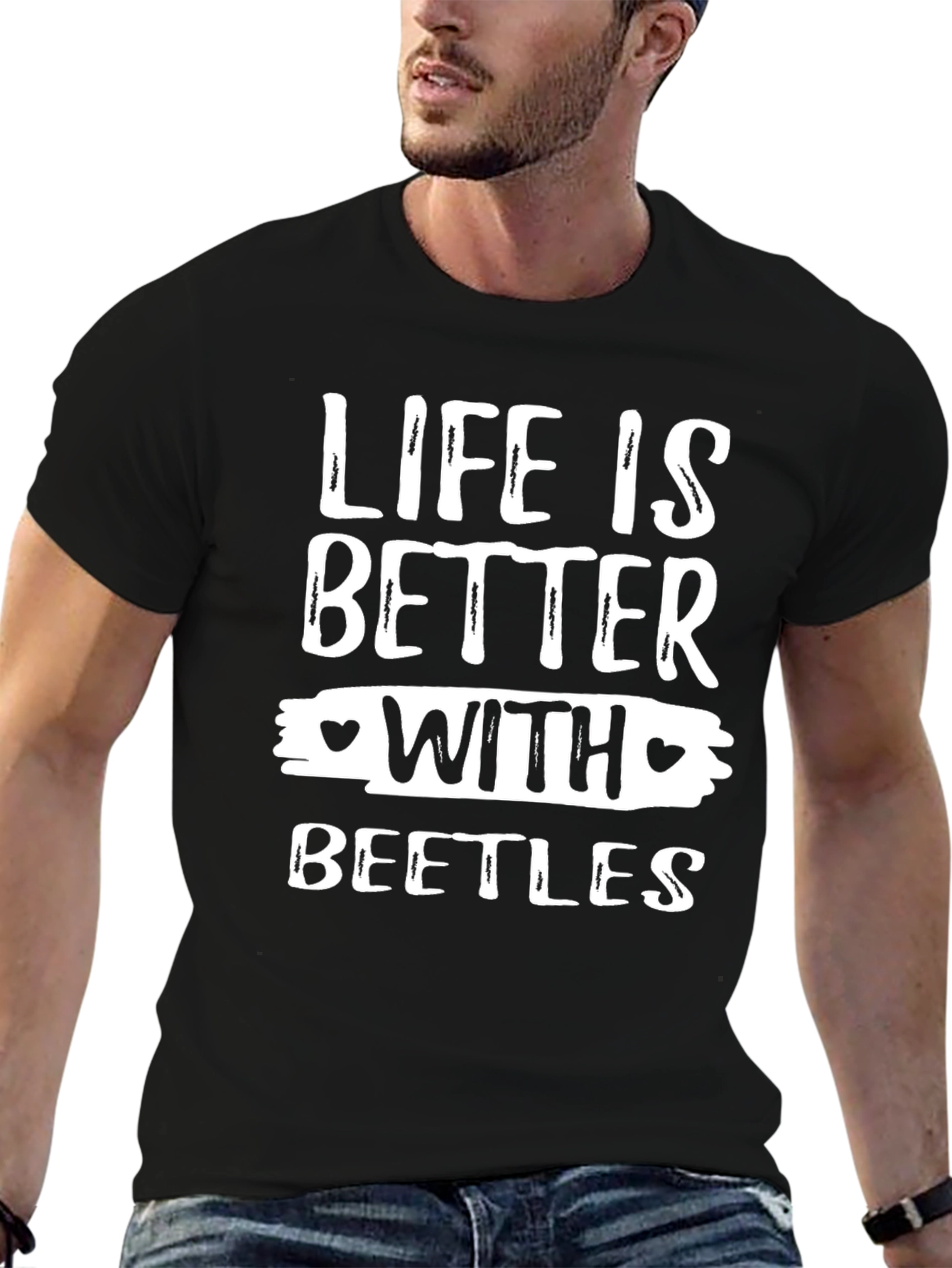 Life is Better with Beetles Graphic Tee
