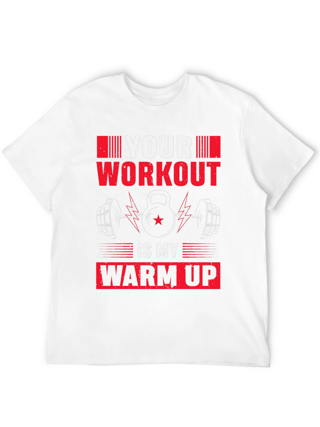 Workout Motivation T-Shirt - Gym Fitness Apparel