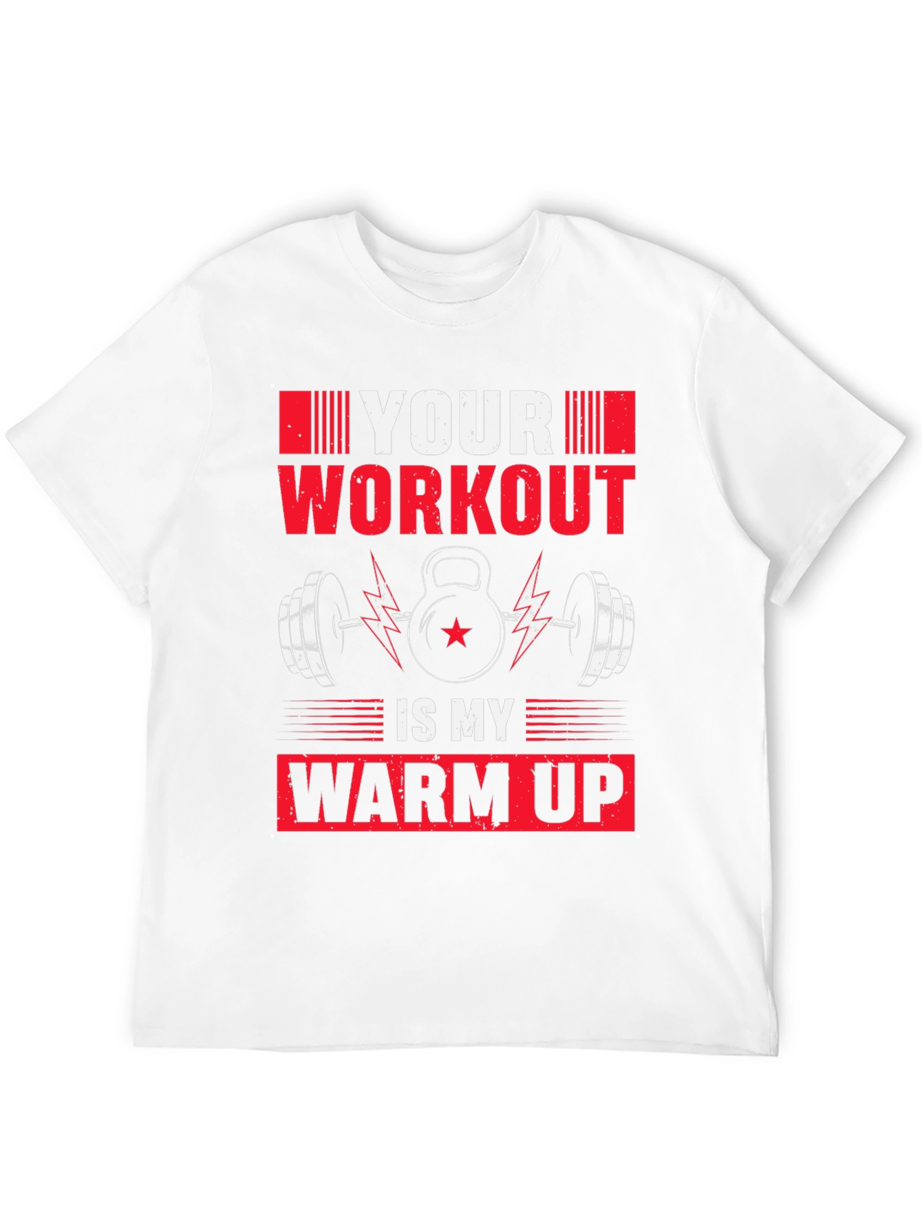 Workout Motivation T-Shirt - Gym Fitness Apparel