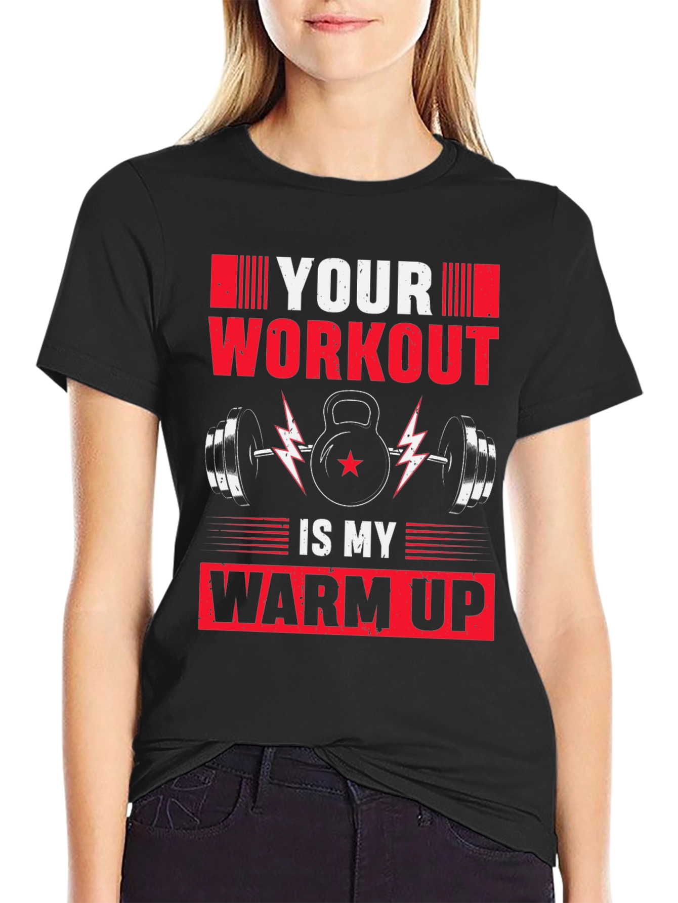 Workout Motivation T-Shirt - Gym Fitness Apparel
