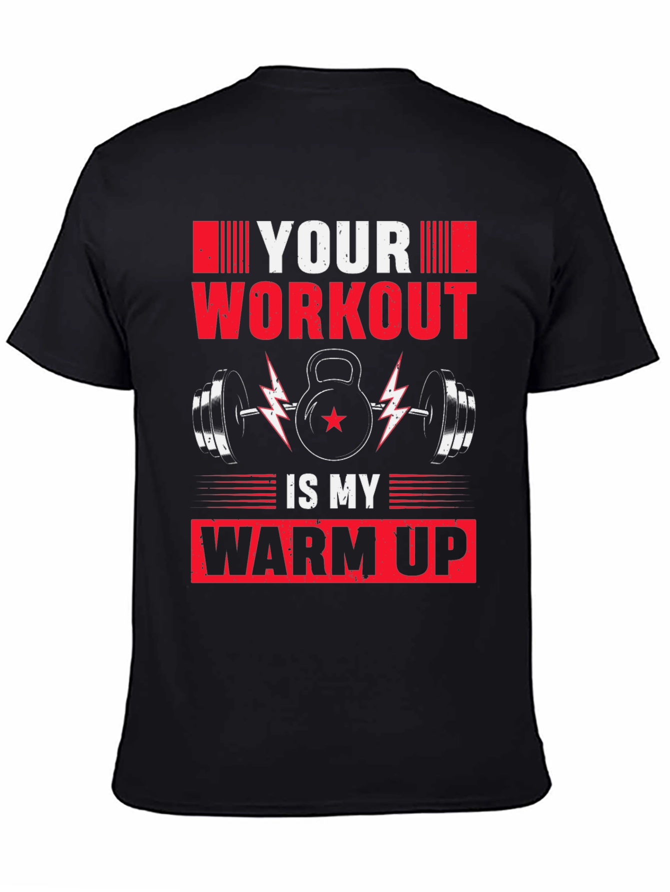 Workout Motivation T-Shirt - Gym Fitness Apparel