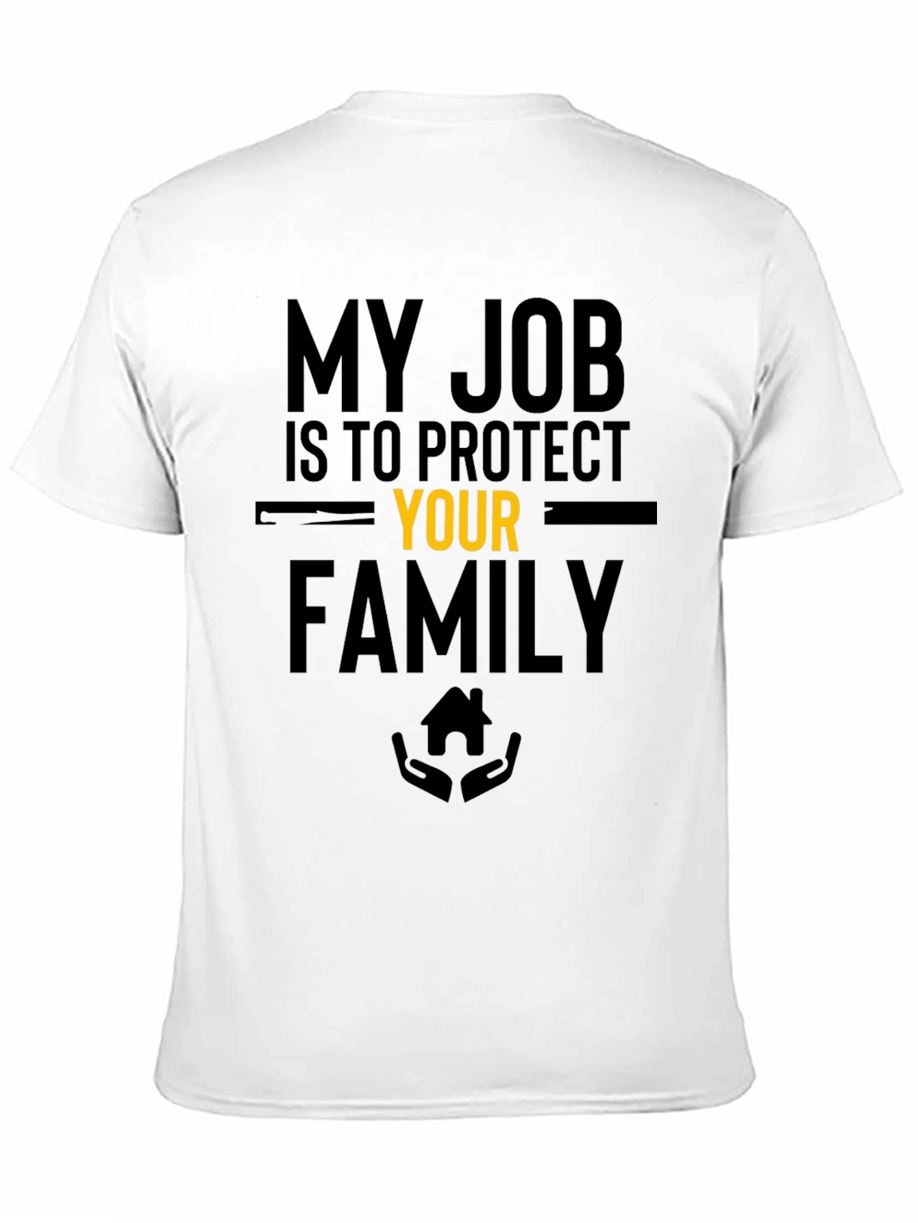 Protective Job Family Graphic Tee - Black