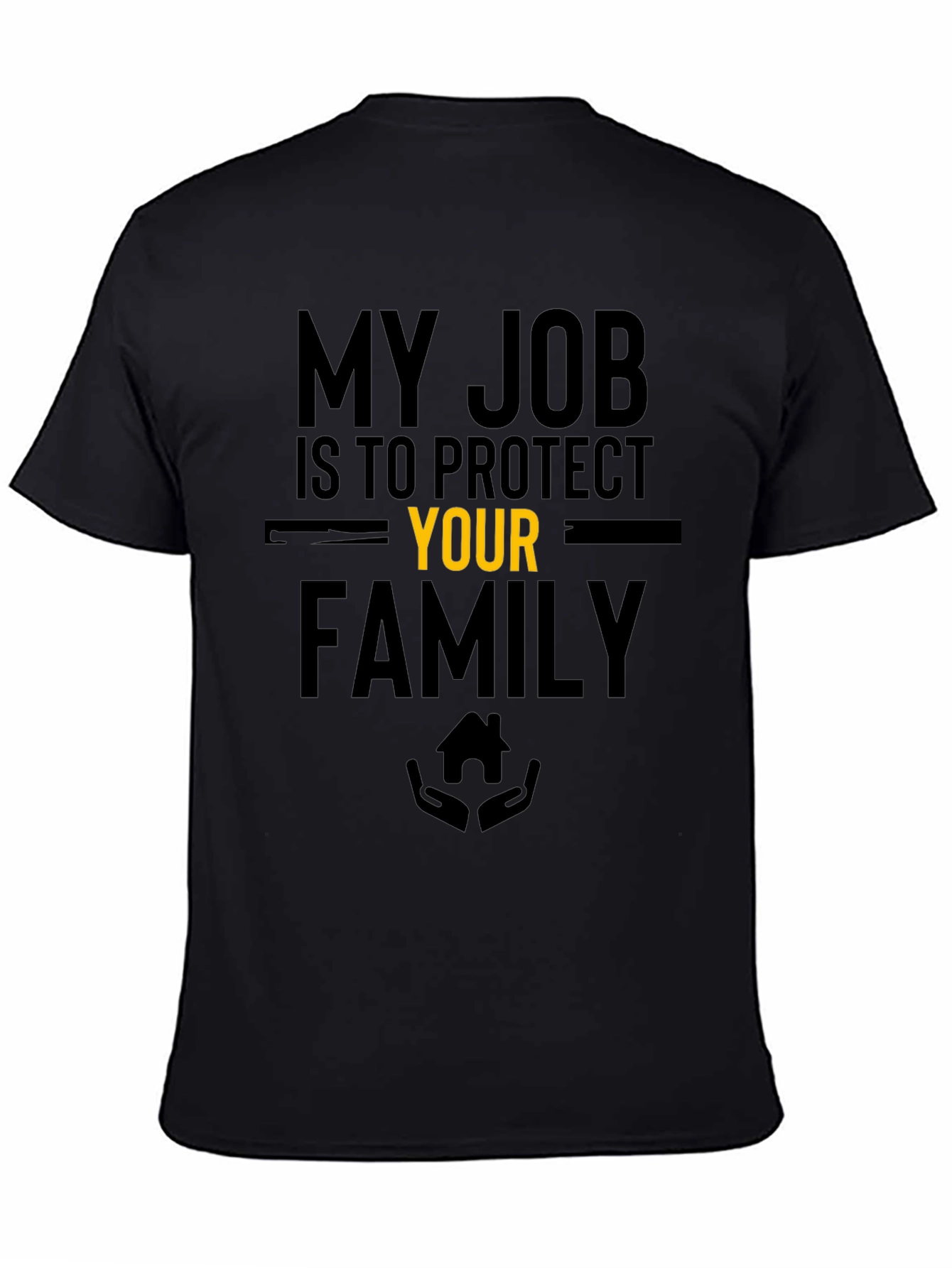 Protective Job Family Graphic Tee - Black