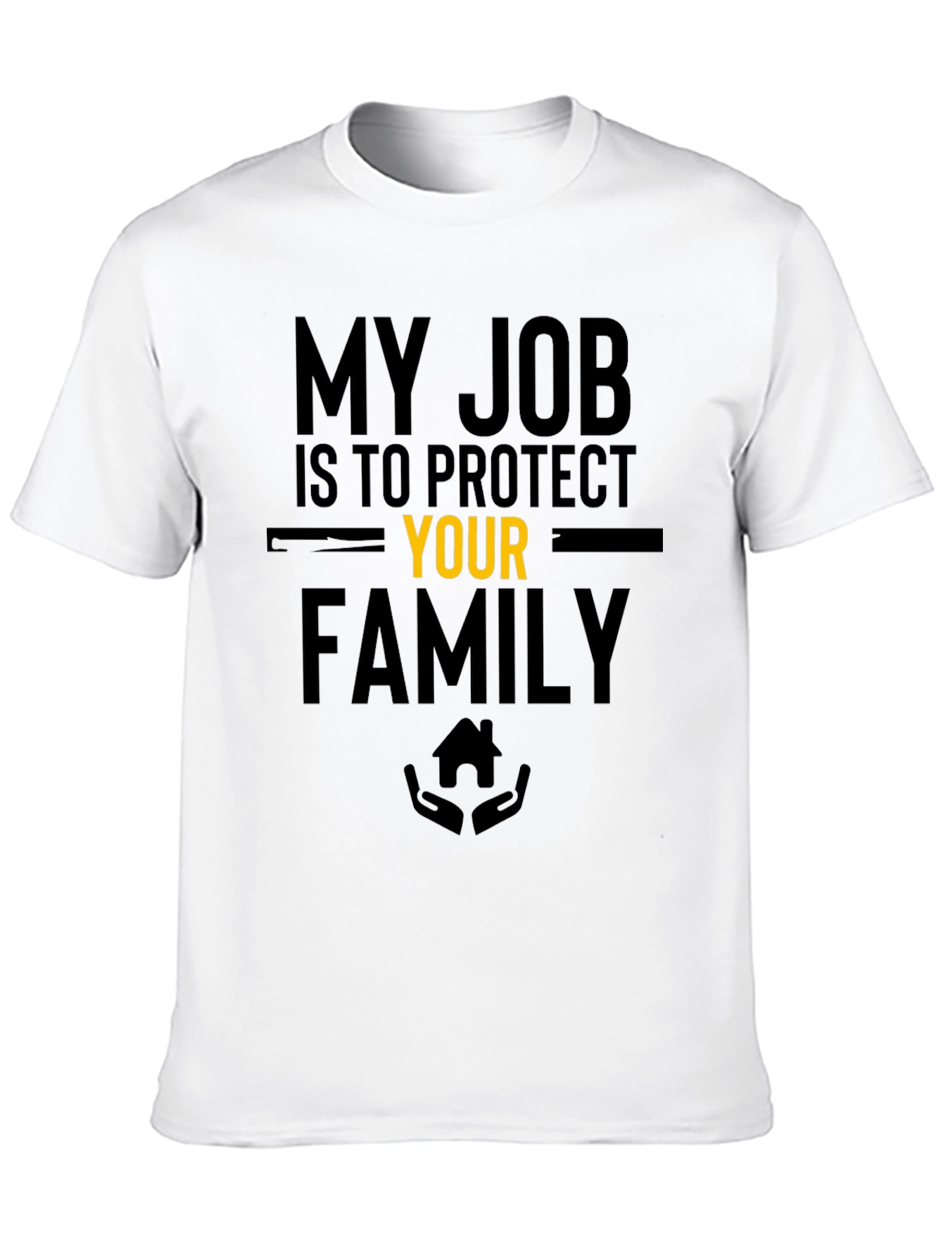 Protective Job Family Graphic Tee - Black
