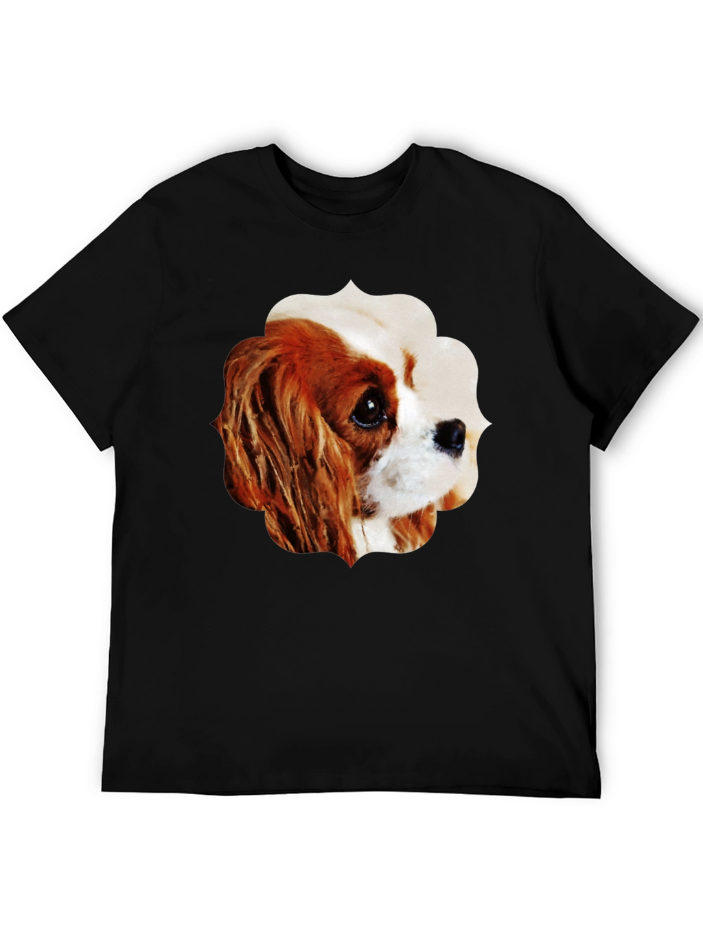 Dog Breed Graphic T-Shirt - Stylish Black Tee