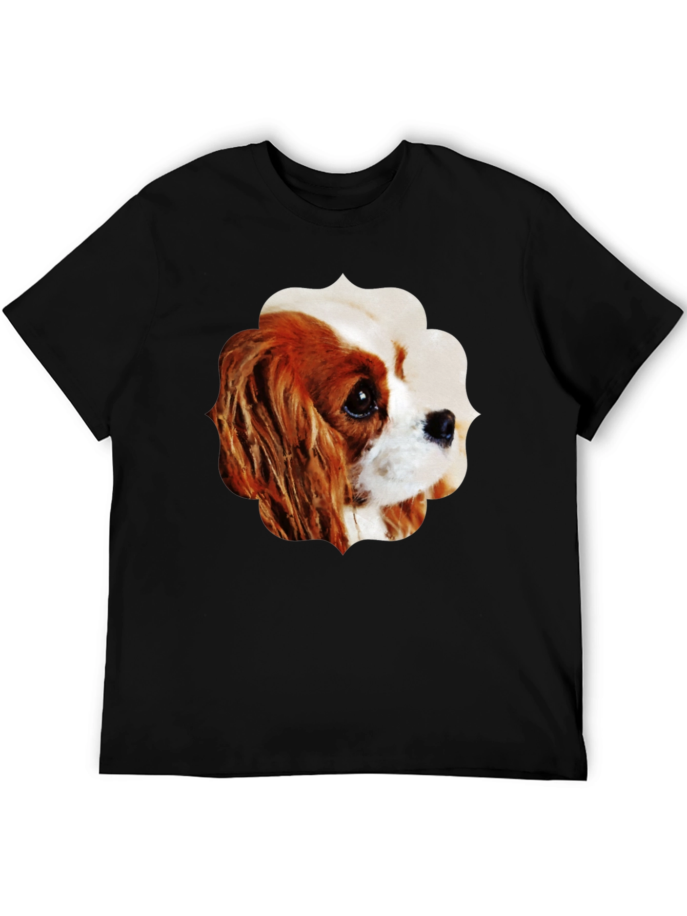 Dog Breed Graphic T-Shirt - Stylish Black Tee