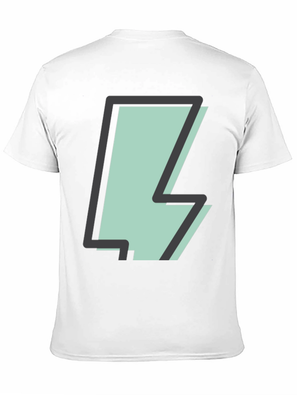 Lightning Bolt Graphic T-Shirt - Cool & Trendy