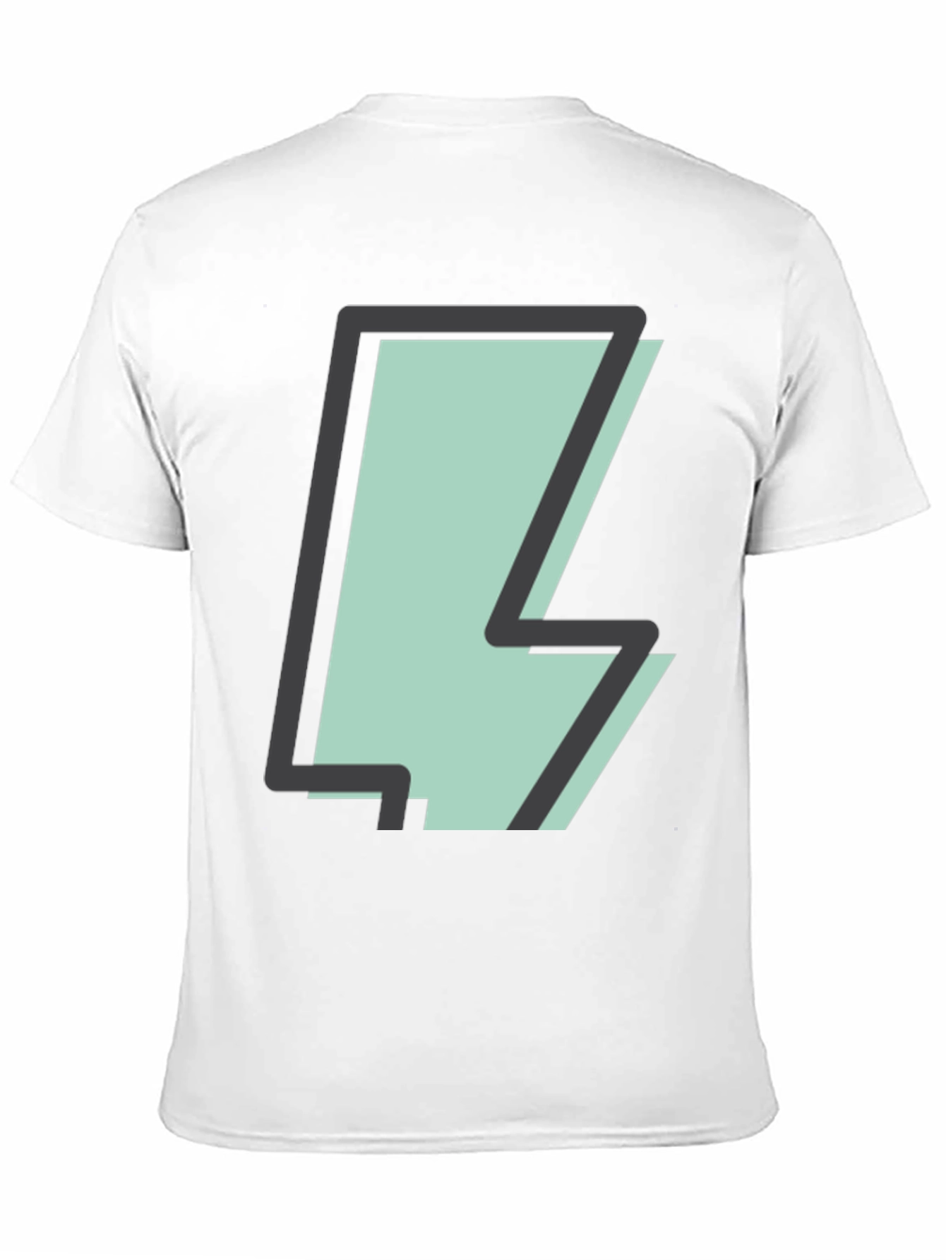 Lightning Bolt Graphic T-Shirt - Cool & Trendy
