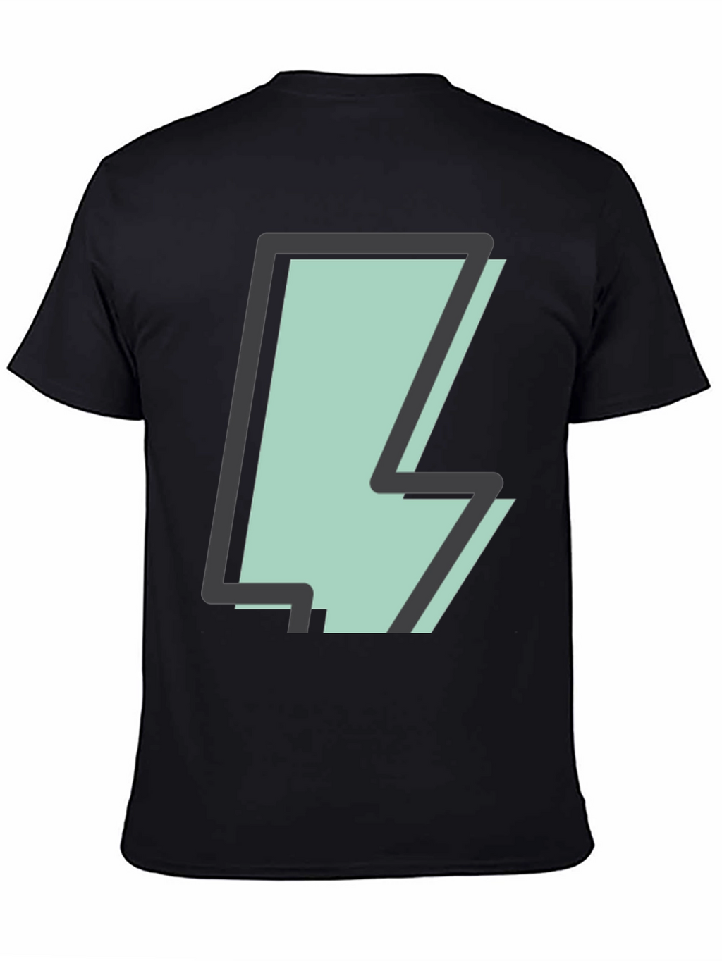 Lightning Bolt Graphic T-Shirt - Cool & Trendy