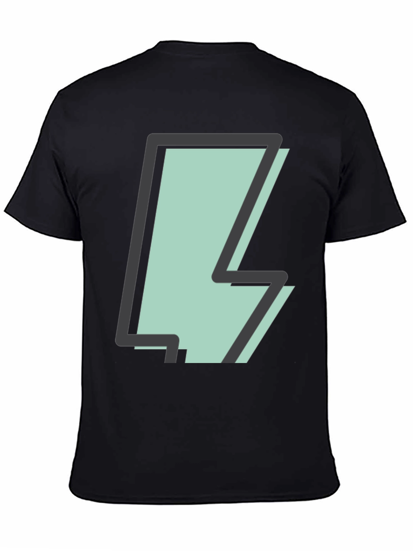 Lightning Bolt Graphic T-Shirt - Cool & Trendy