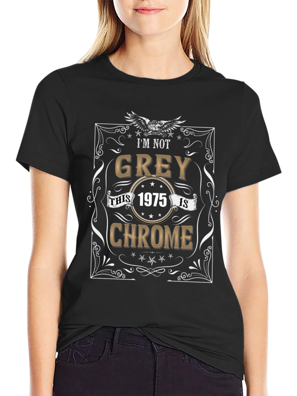 Im Not Grey T-Shirt - 1975 Chrome Edition