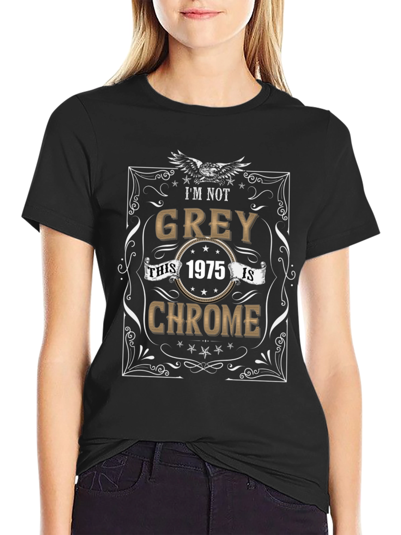Im Not Grey T-Shirt - 1975 Chrome Edition