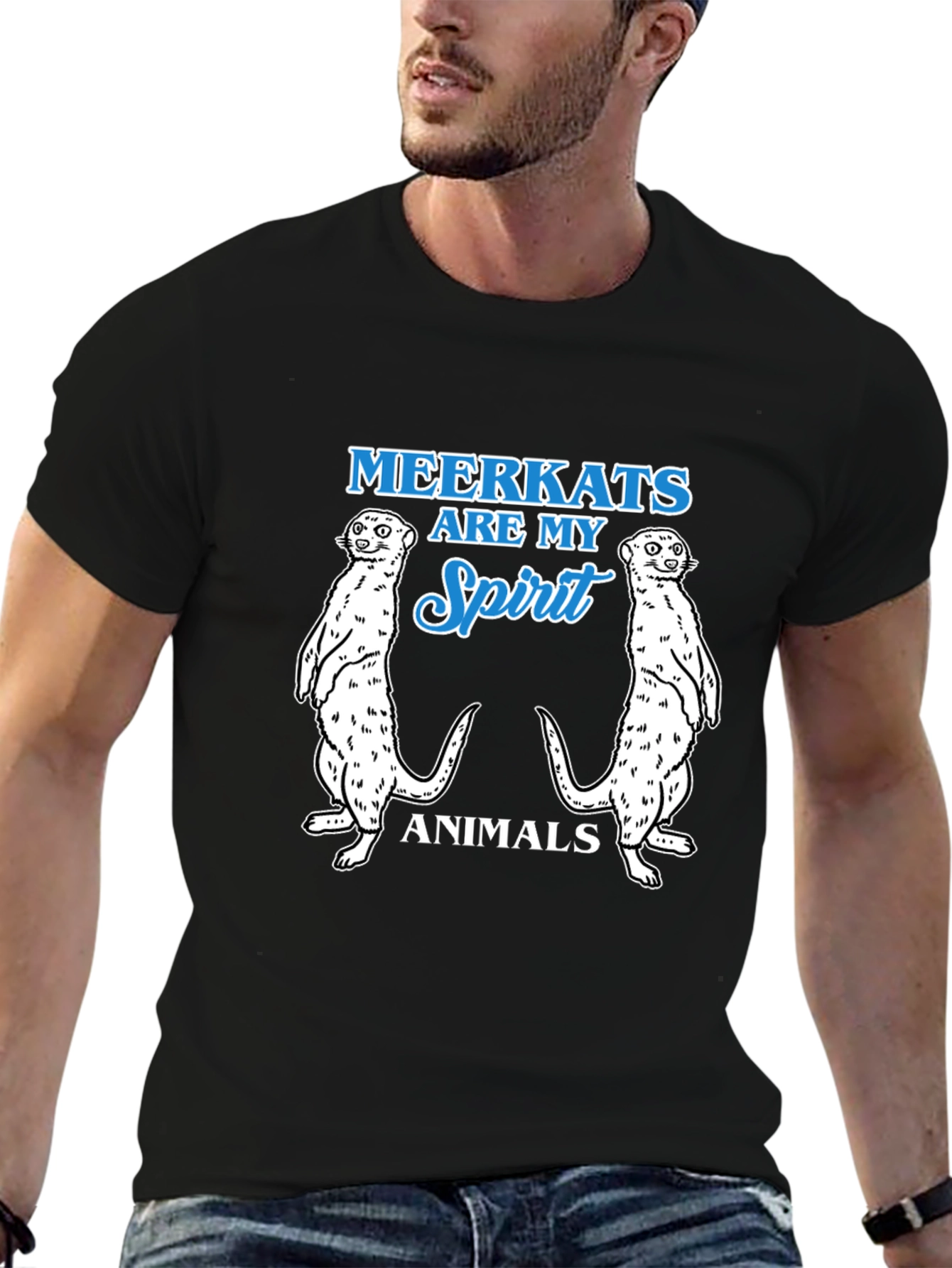 Meerkat Spirit Animals Graphic T-Shirt