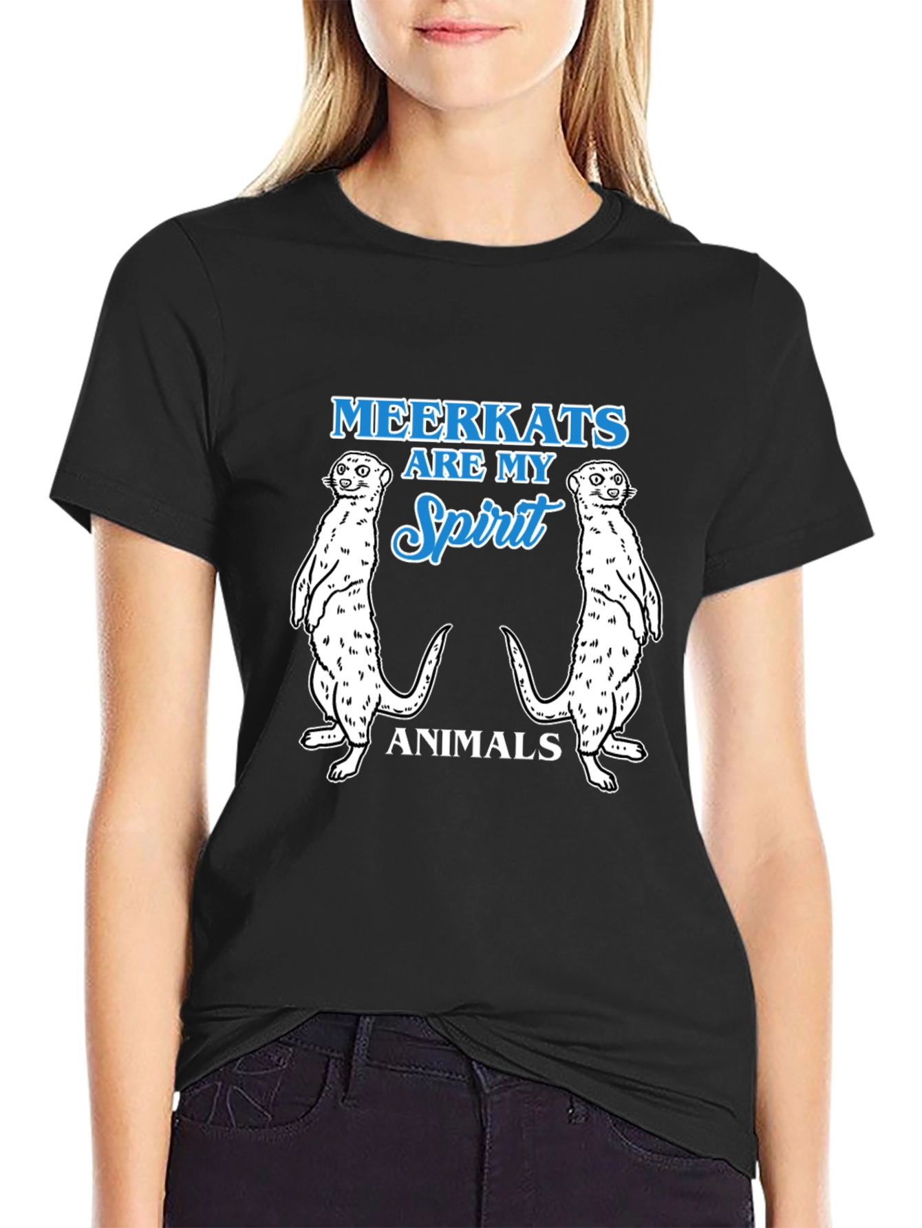 Meerkat Spirit Animals Graphic T-Shirt