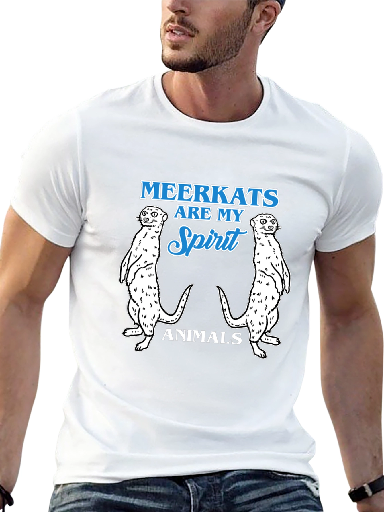 Meerkat Spirit Animals Graphic T-Shirt