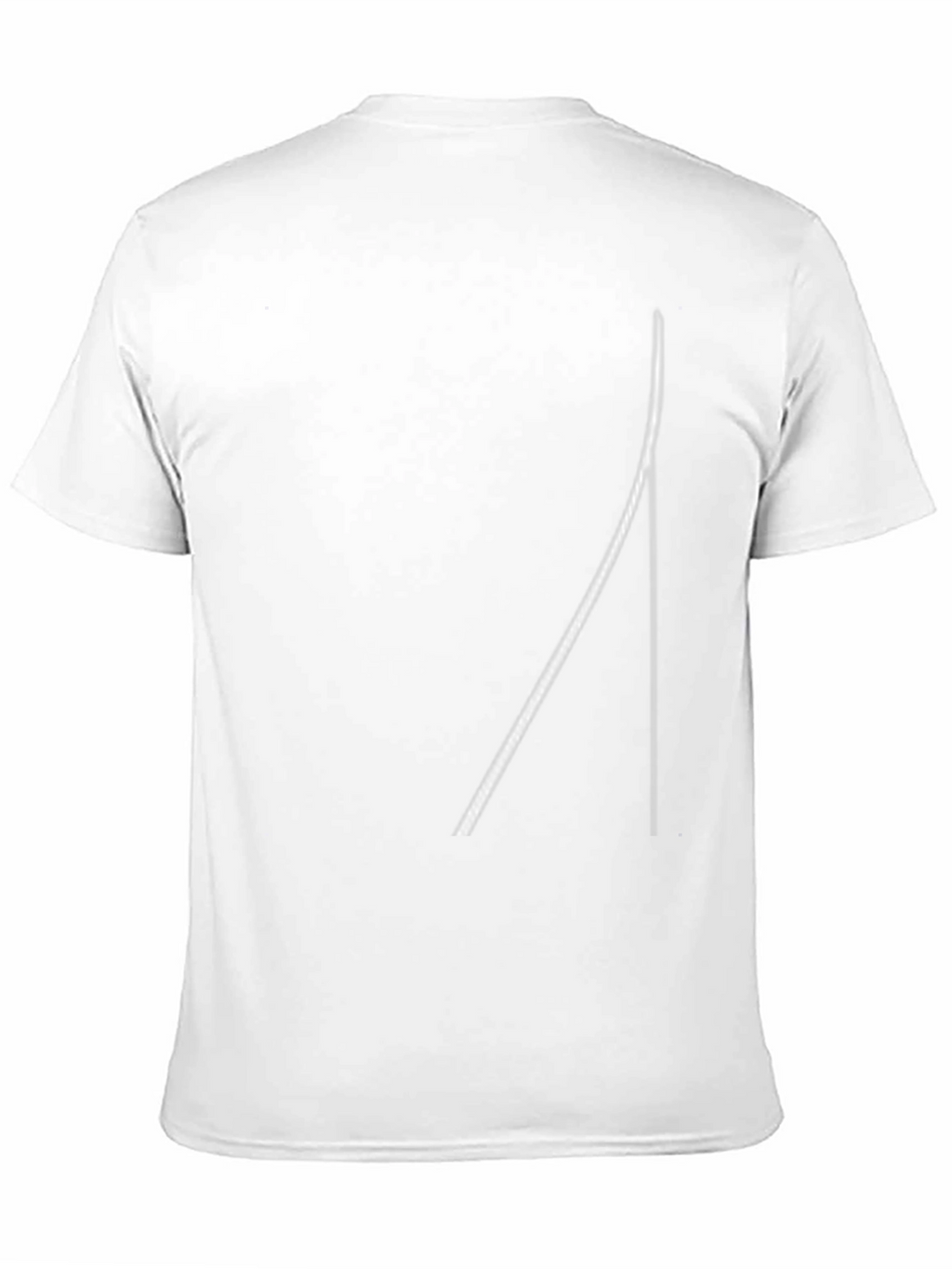 Minimalist Line Art Black T-Shirt
