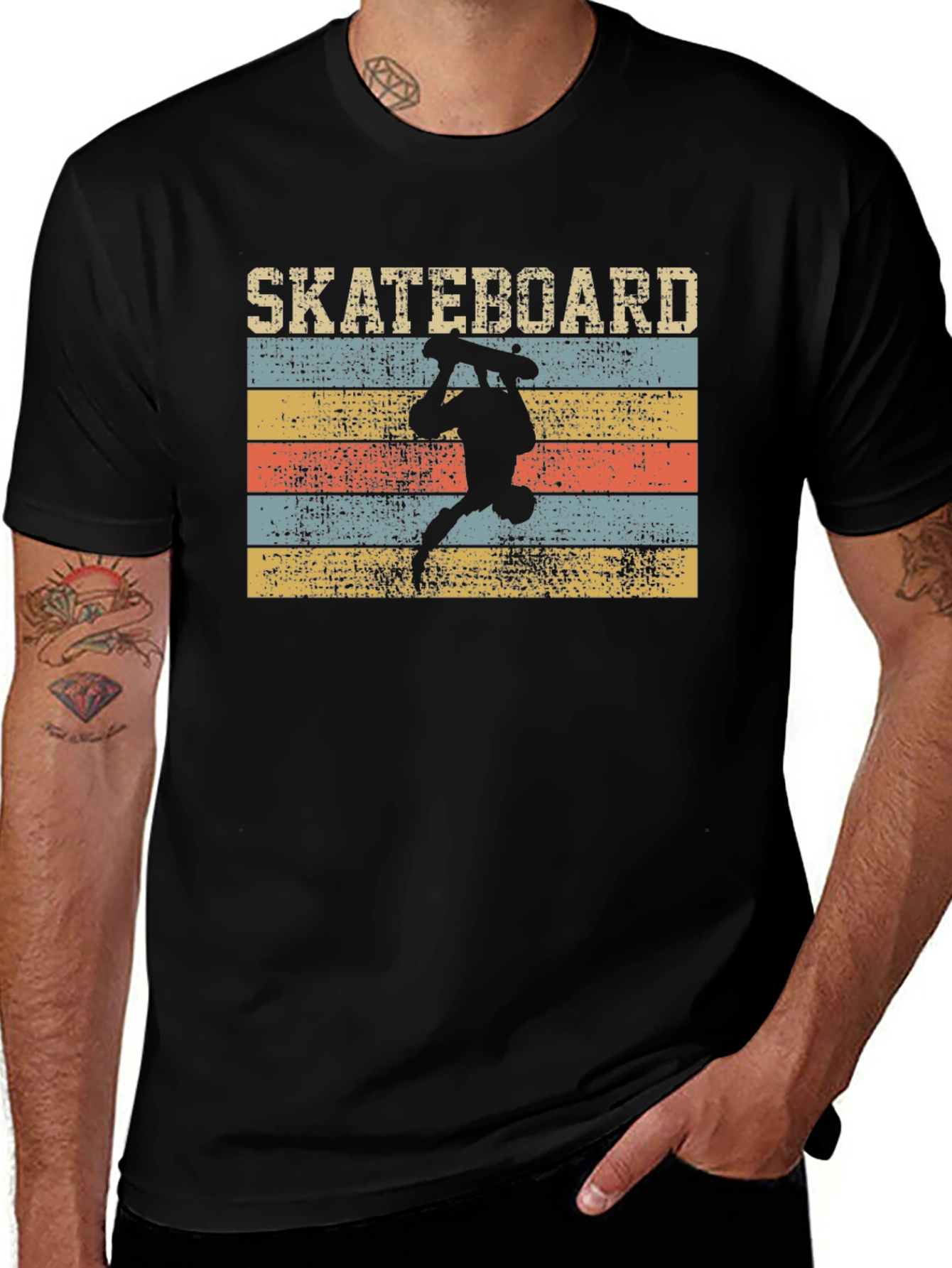 Vintage Skateboard Graphic Tee