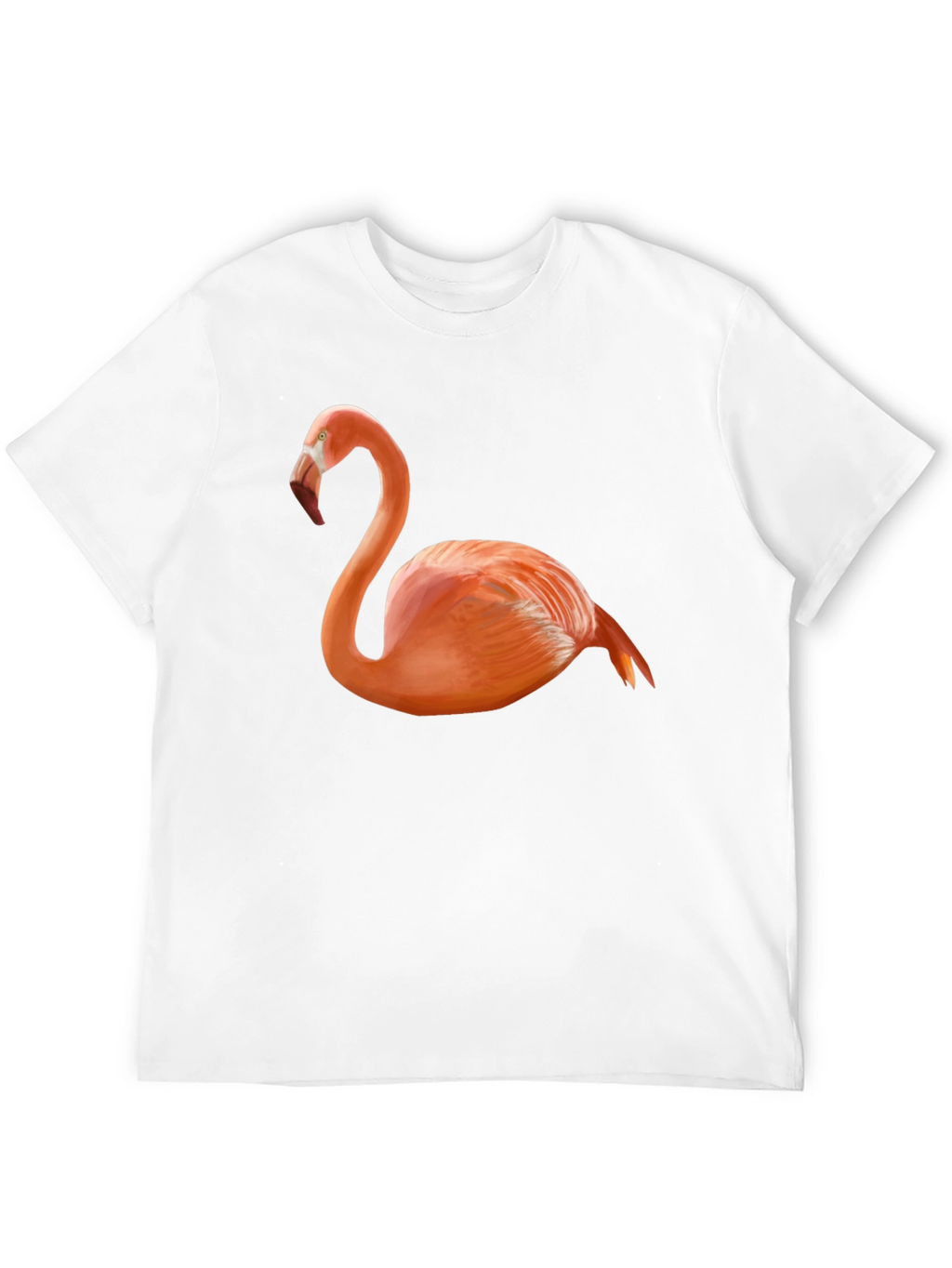 Flamingo Graphic Tee - Classic Black T-Shirt