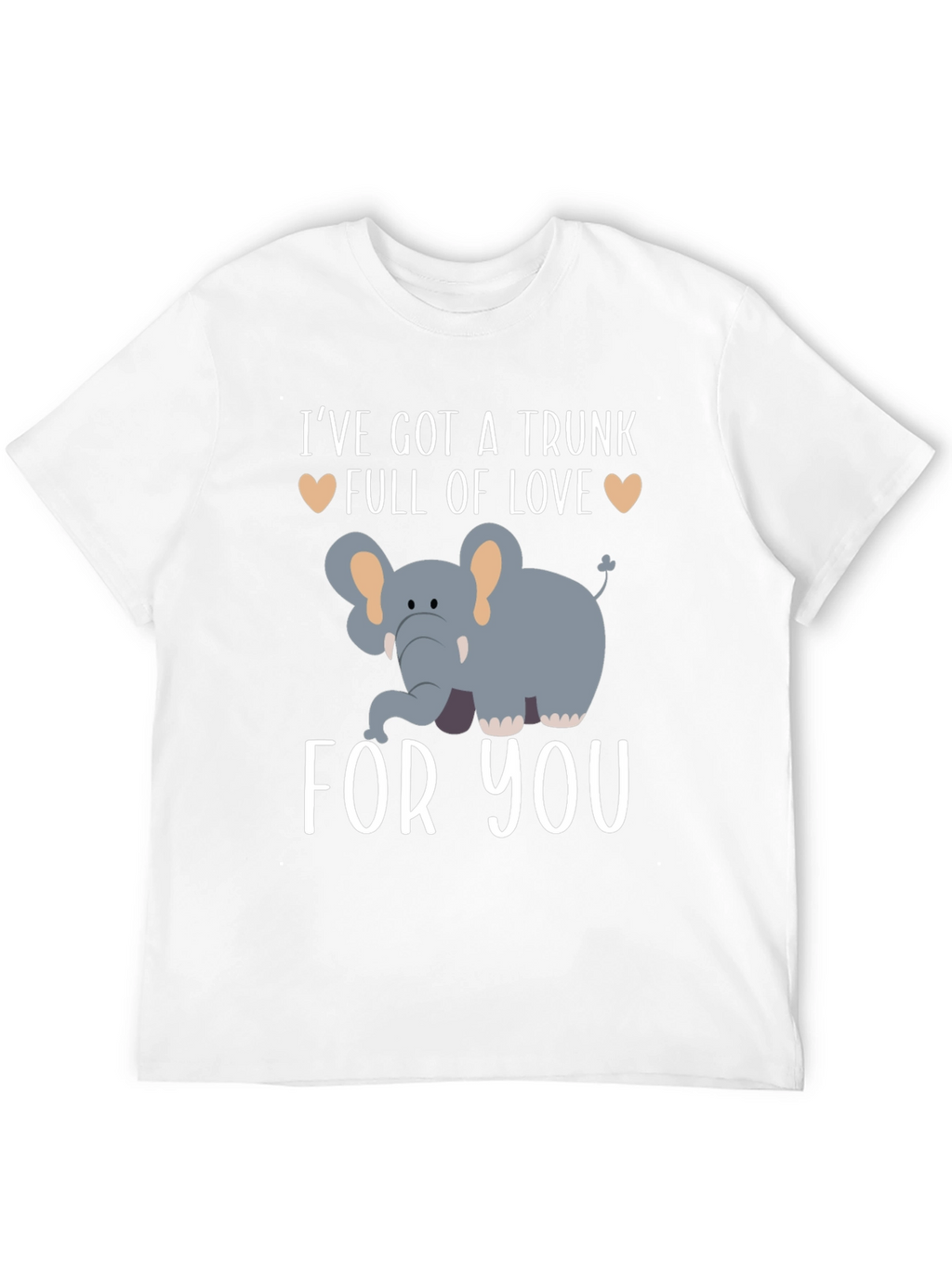 Elephant Trunk Full of Love Graphic T-Shirt