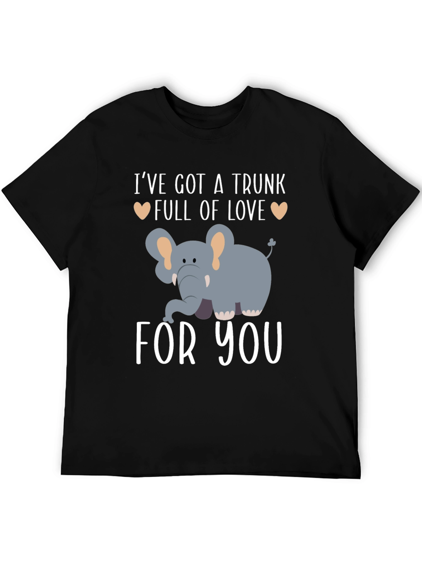 Elephant Trunk Full of Love Graphic T-Shirt