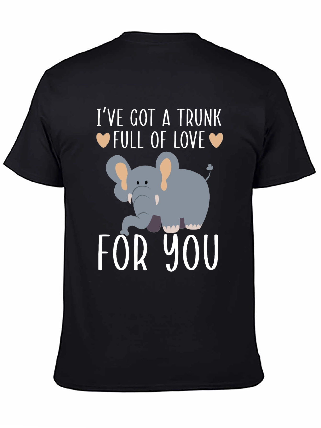 Elephant Trunk Full of Love Graphic T-Shirt